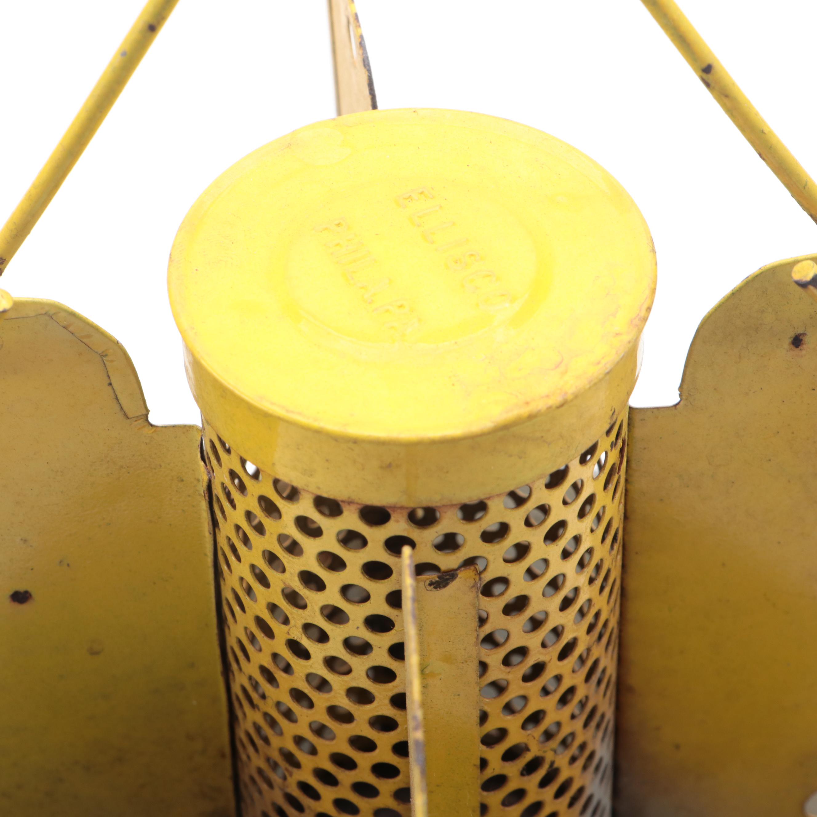 Two Vintage Metal Fly Traps