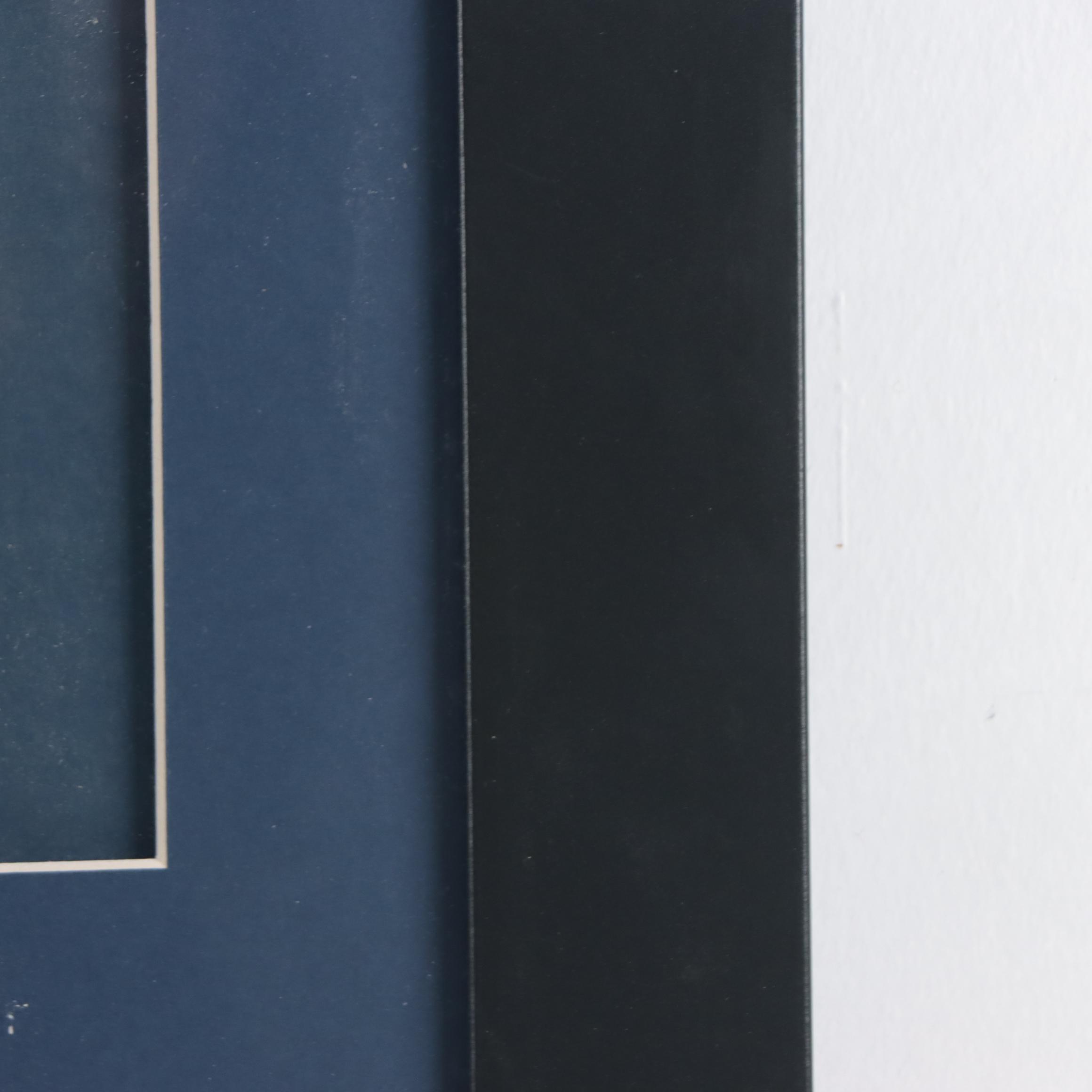 Mickey Mantle Signed Photograph with Matted Jersey In Framed Display | EBTH