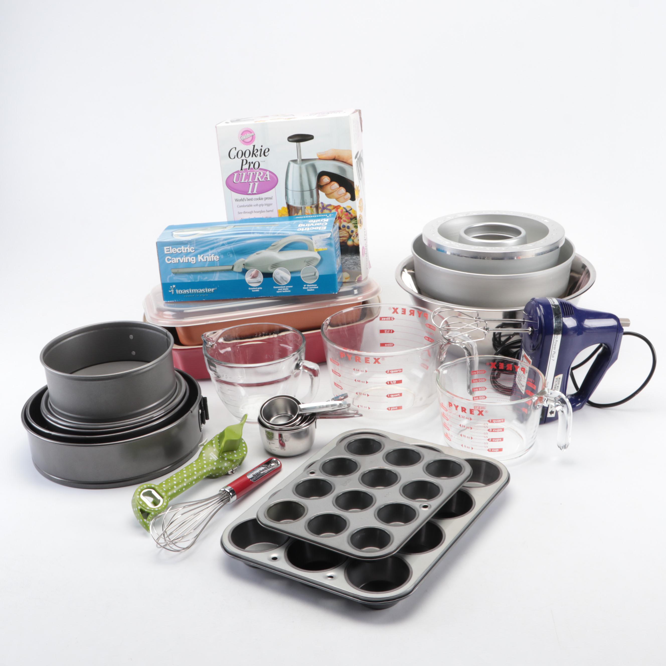 KitchenAid Ultra Power Plus Electric Handheld Mixer with More Kitchen Tools