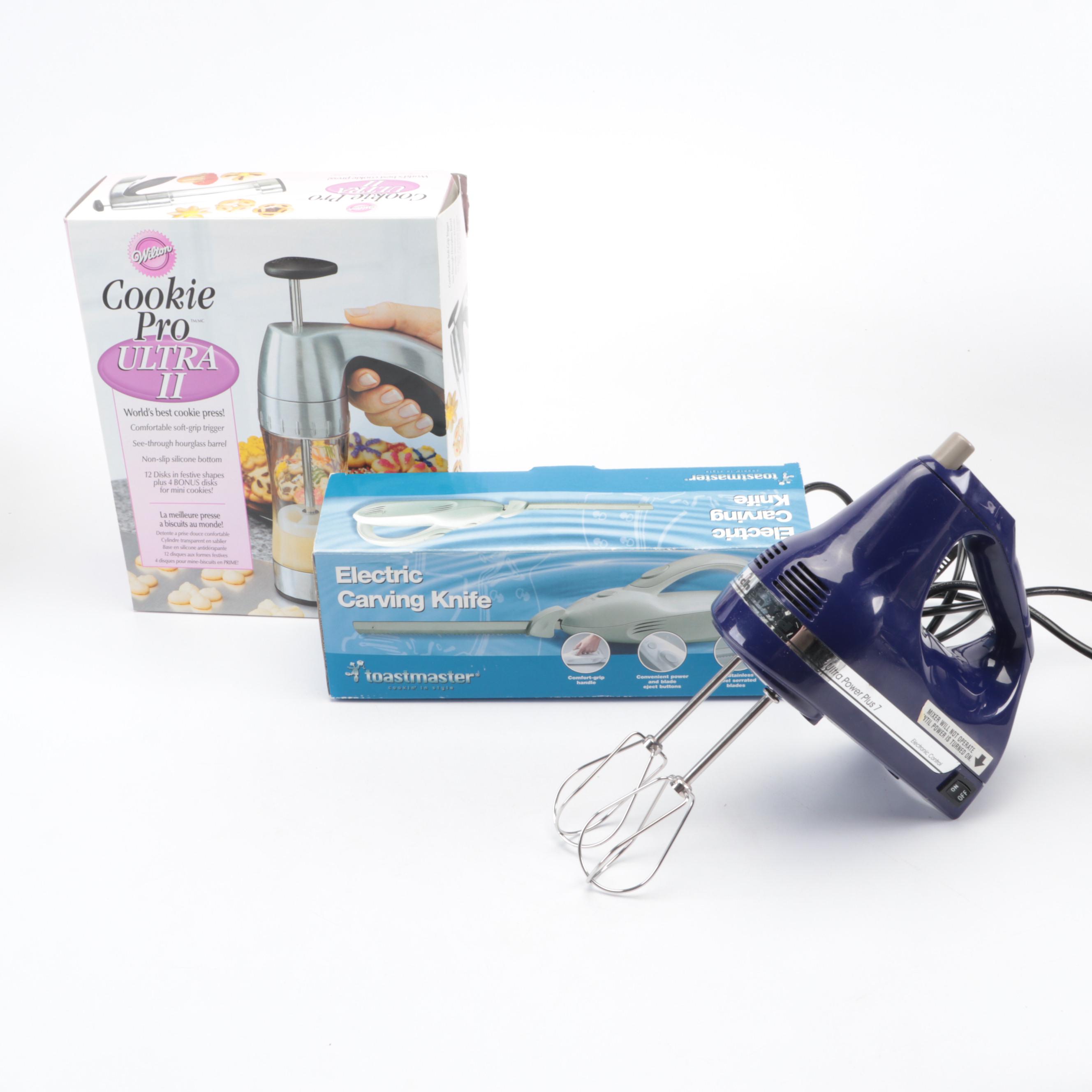 KitchenAid Ultra Power Plus Electric Handheld Mixer with More Kitchen