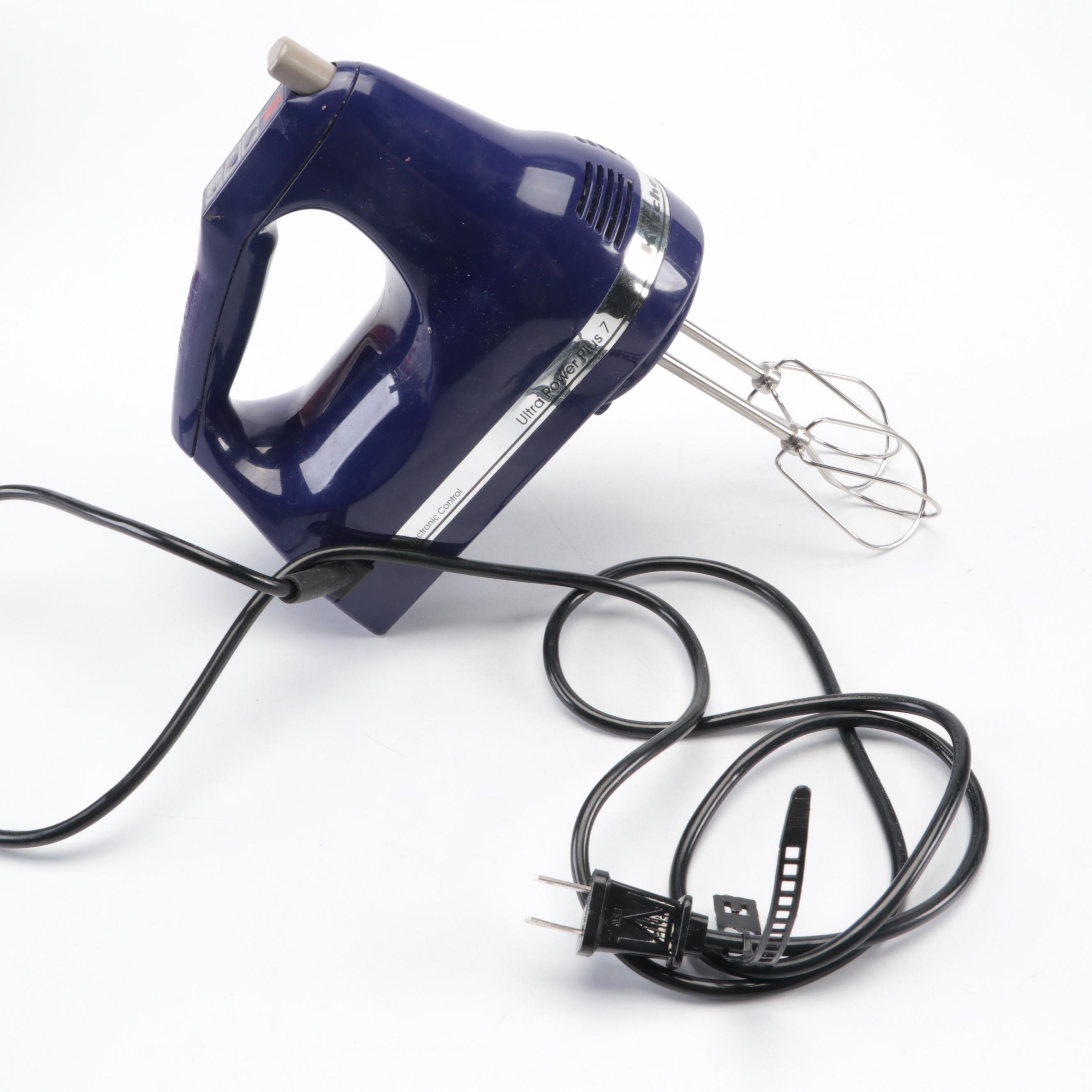 KitchenAid Ultra Power Plus Electric Handheld Mixer with More Kitchen Tools