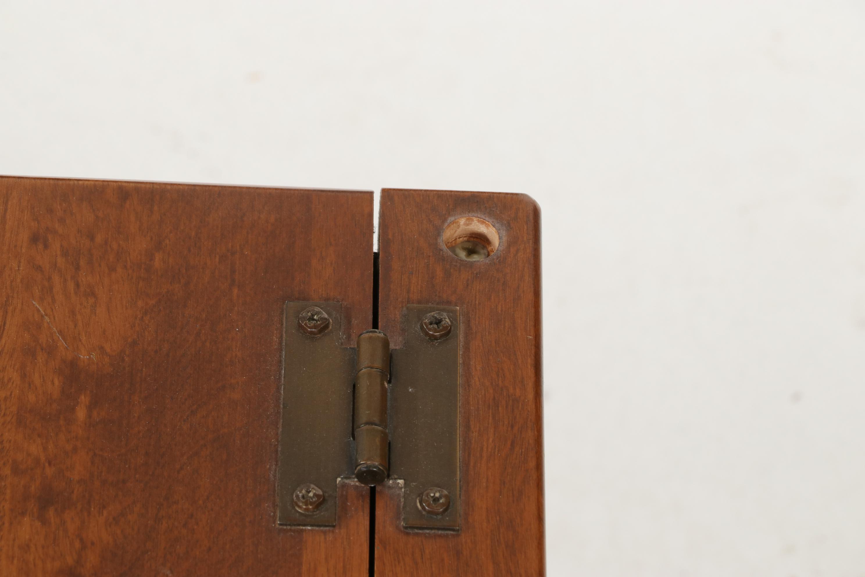 Ethan Allen Colonial Style Maple Coffee Table and Lift-Top End Table, 1970s