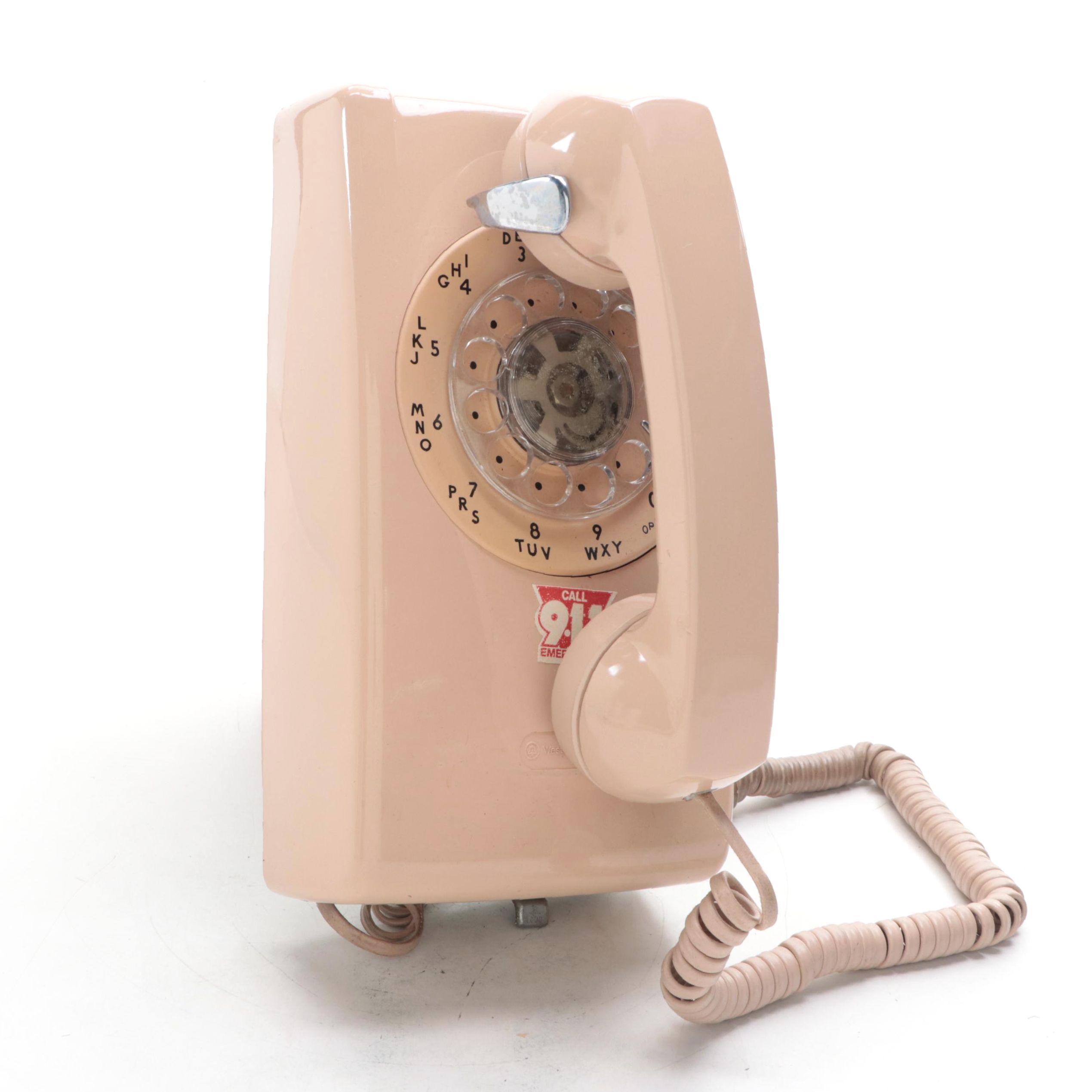 Western Electric Wall-Mount Rotary Phone, 1970s-1980s