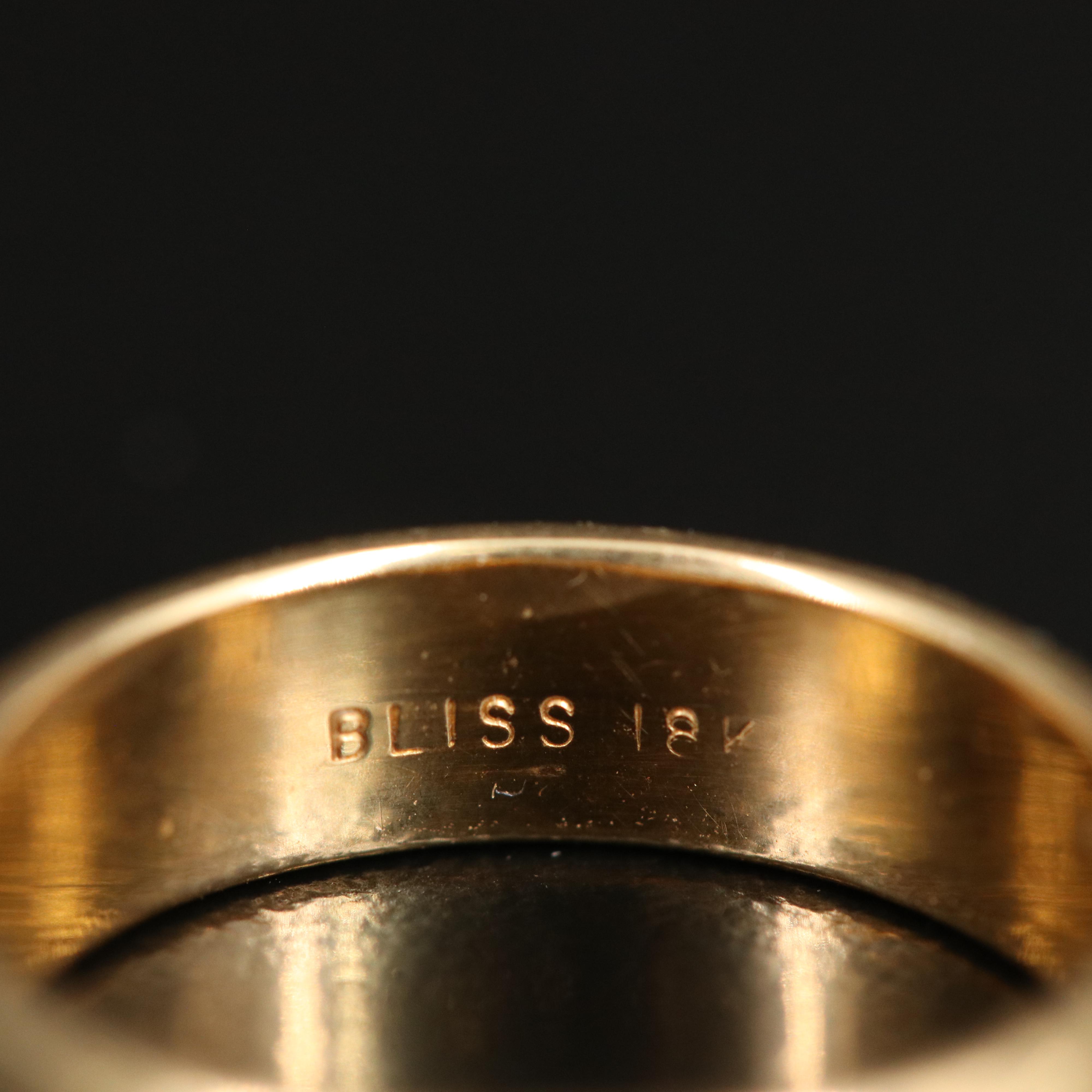 Vintage 18K Gold Band Ring