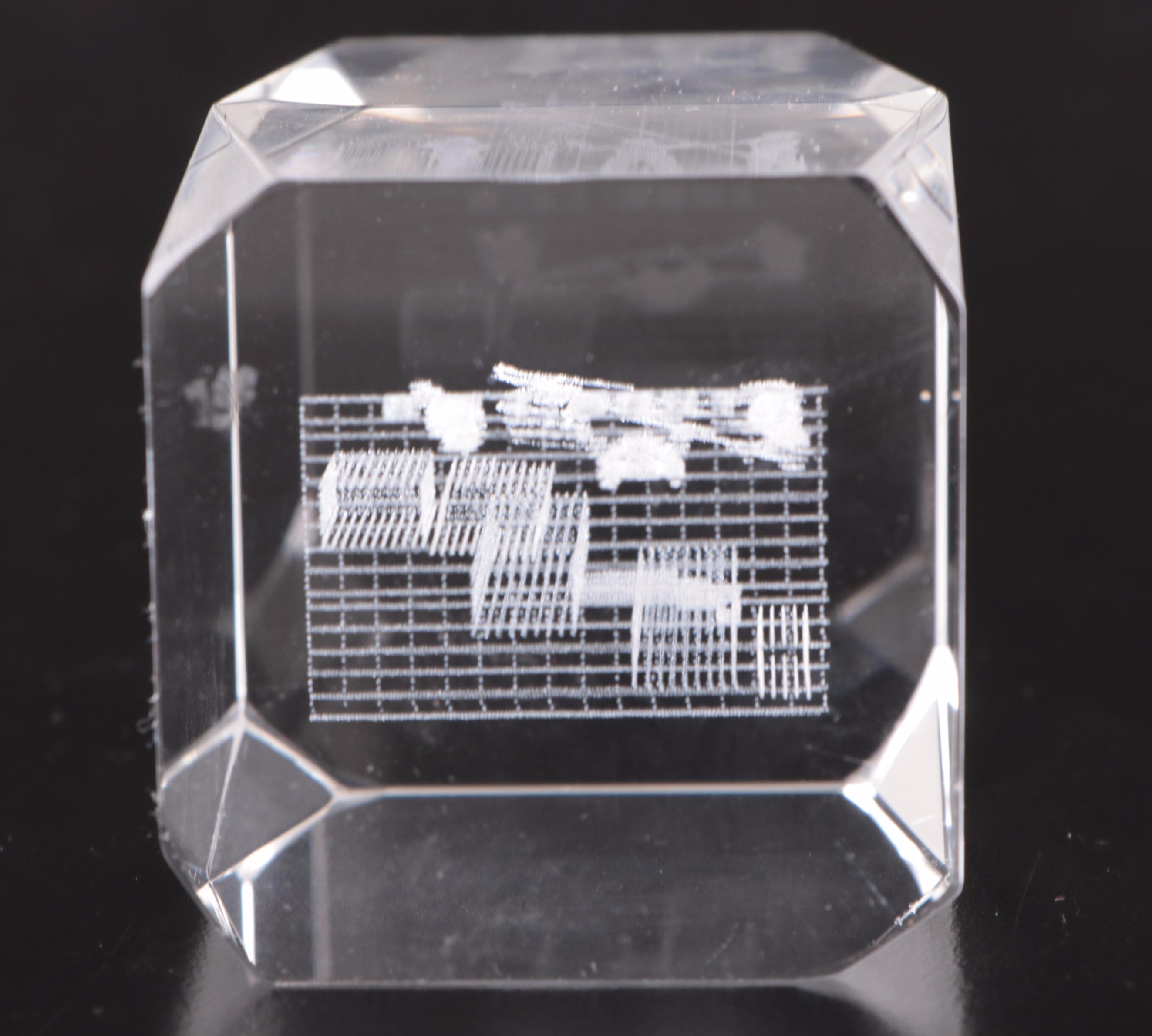 Sandstone, Marble, Stone Desk Globe with Controlled Bubble Glass Paperweights