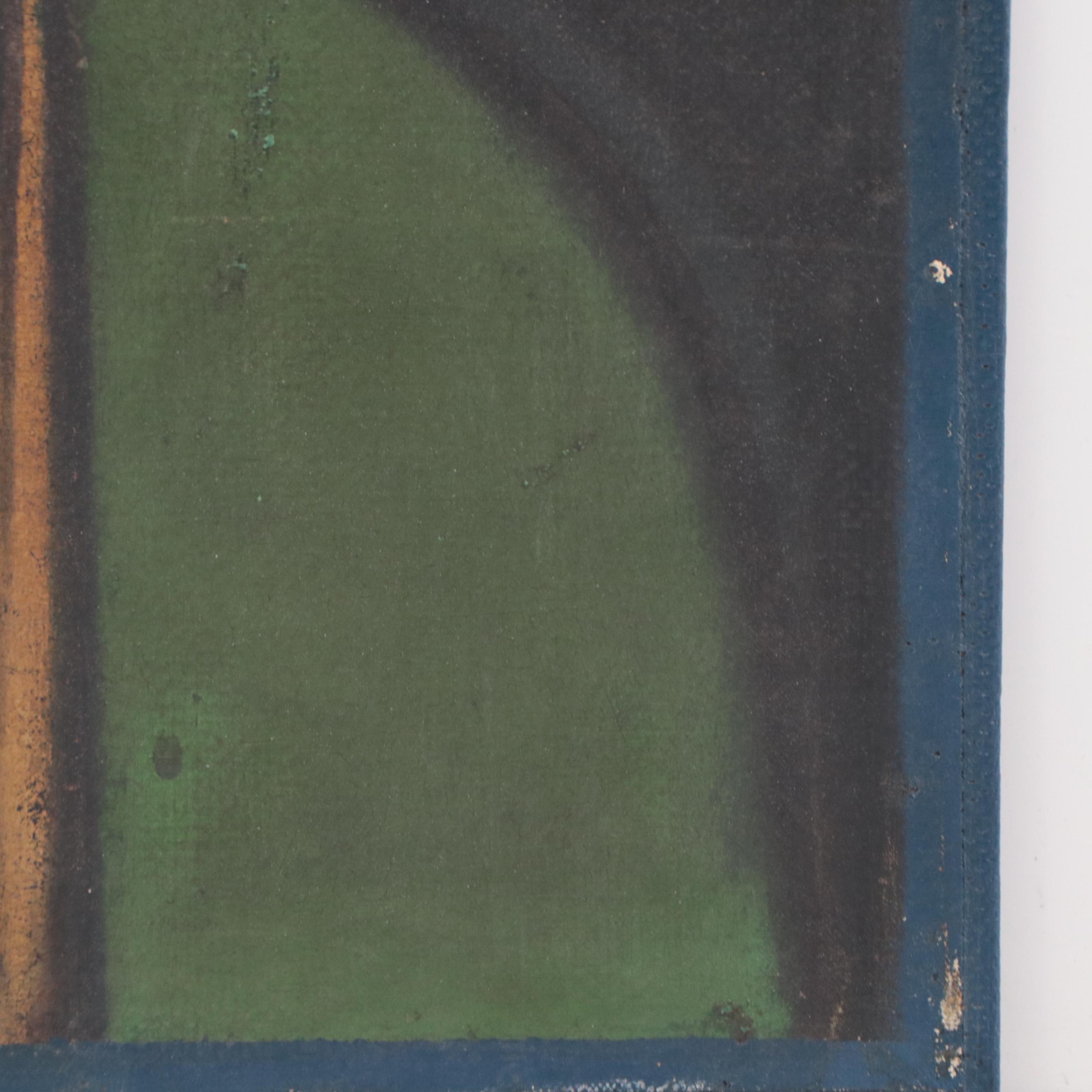 Indian Portrait Oil Painting of Woman