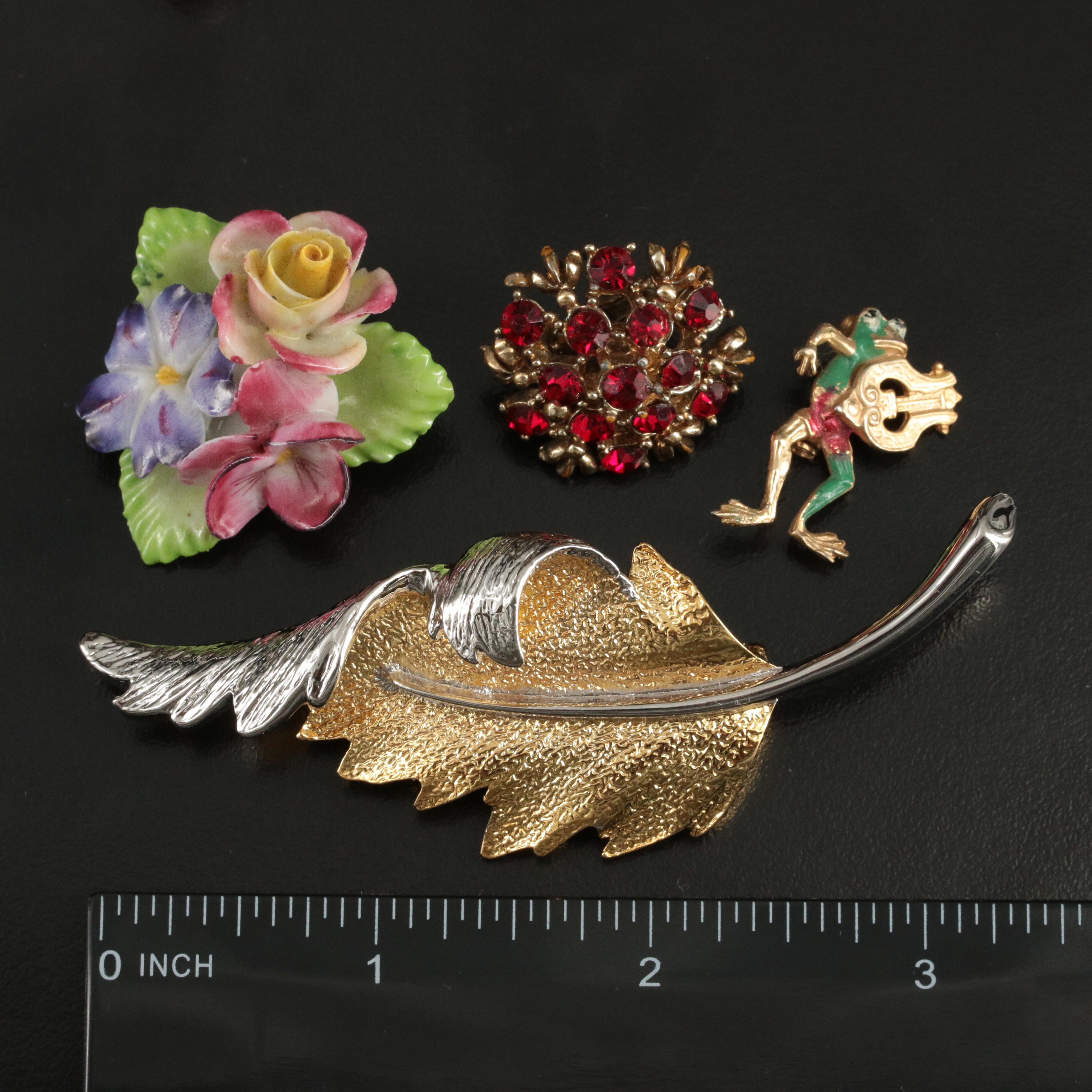 Sarah Coventry Featured in Flora and Fauna Themed Vintage Jewelry