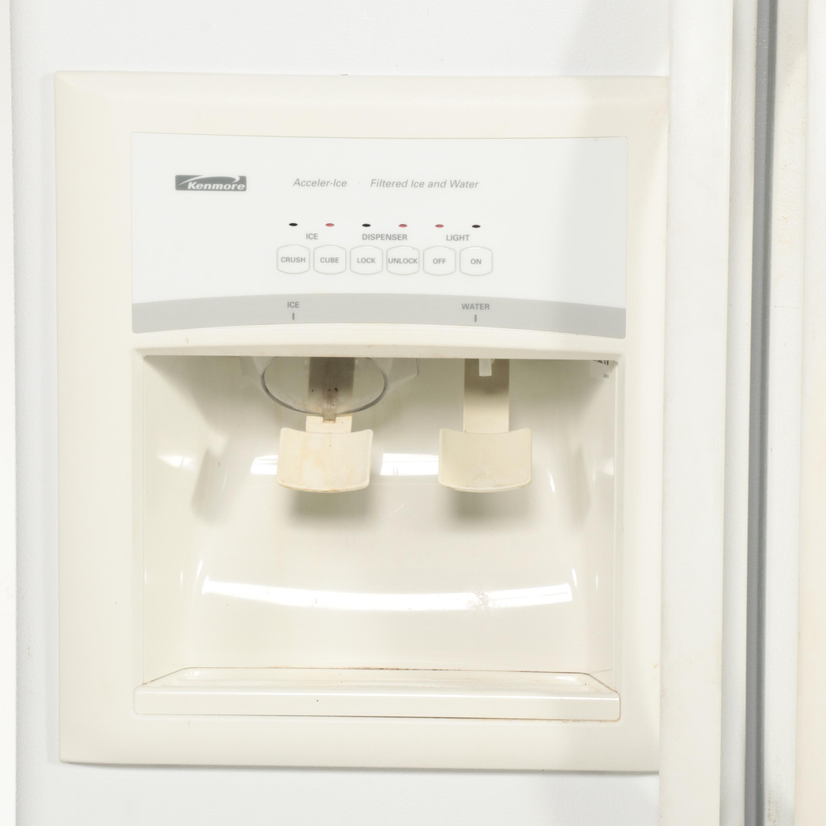 Kenmore Side-by-Side Refrigerator with Ice Maker and Filtered Water