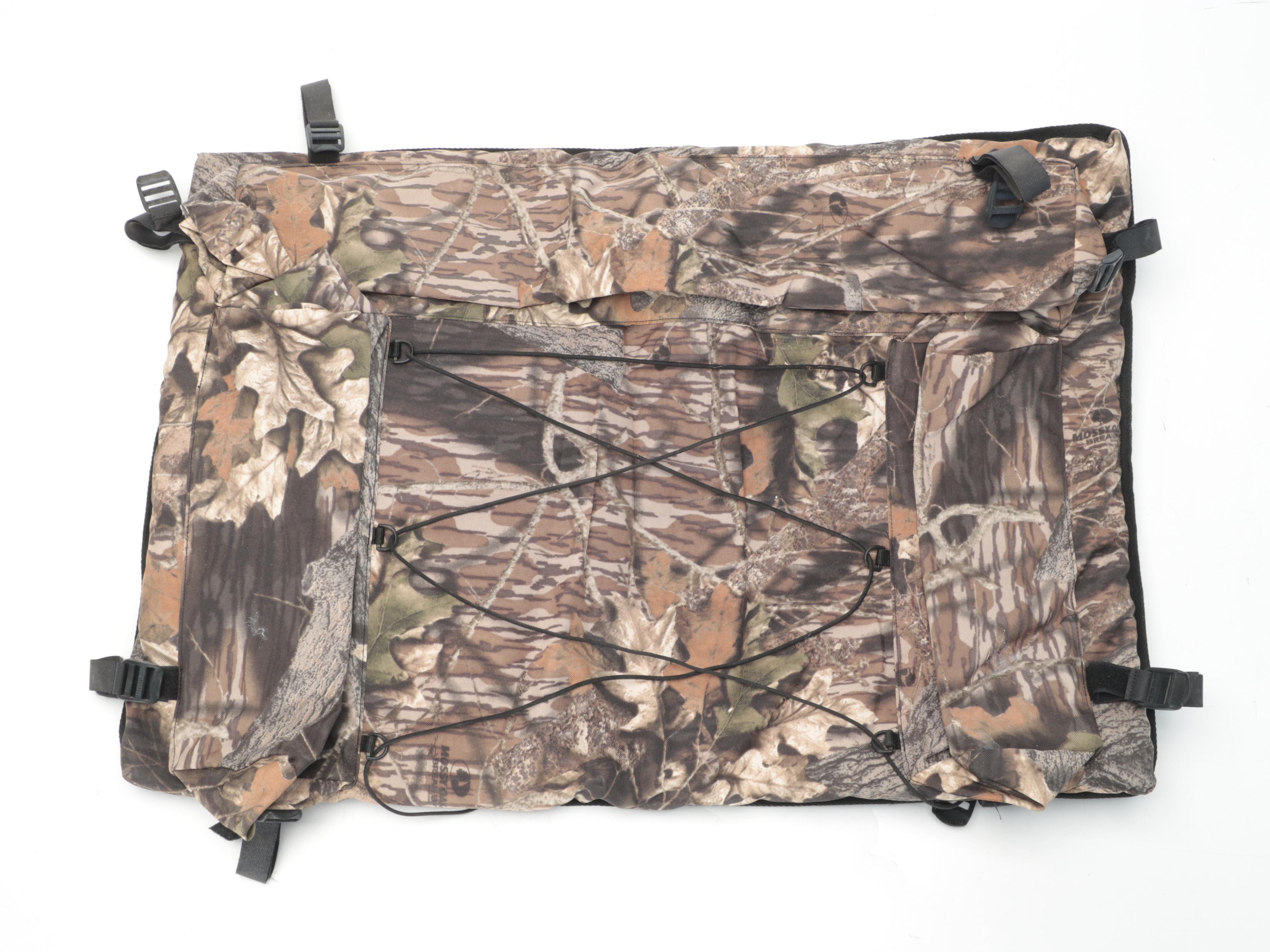 Realtree Camo ATV Helmet, Tie Down Ratchet Straps, Thumb Throttle and Bag