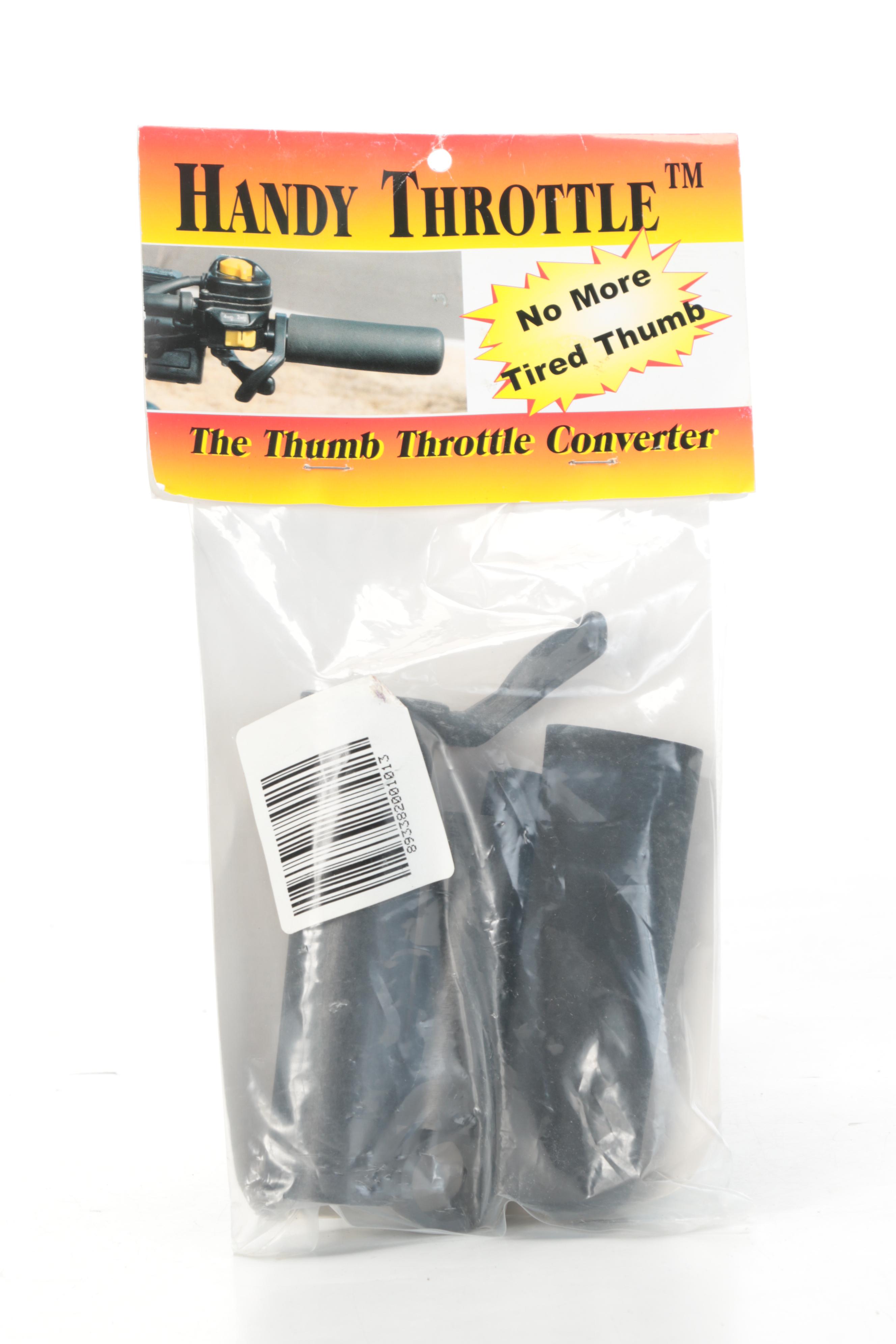 Realtree Camo ATV Helmet, Tie Down Ratchet Straps, Thumb Throttle and Bag