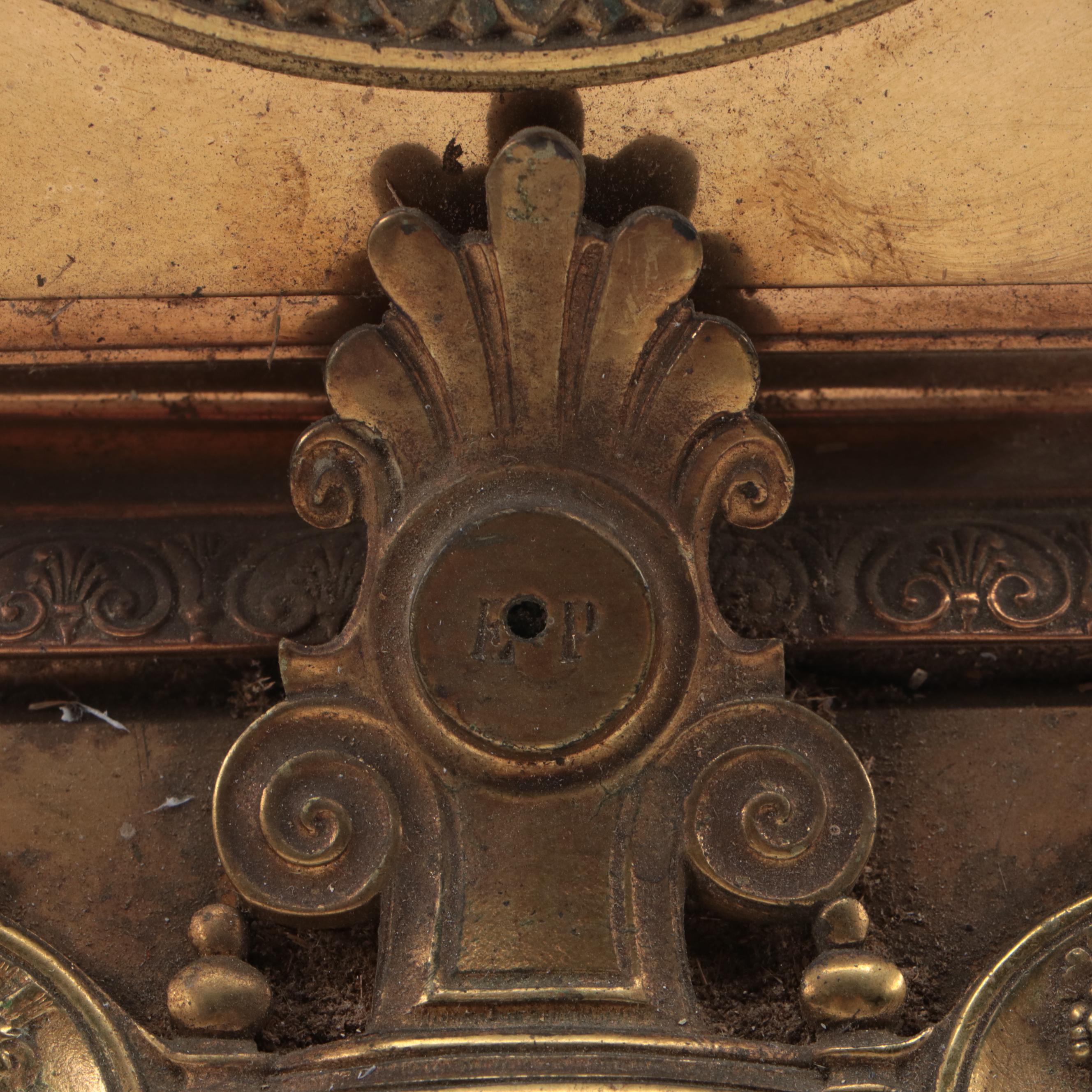 Tiffany & Co. Bronze Victorian Mantel Clock, Late 19th Century