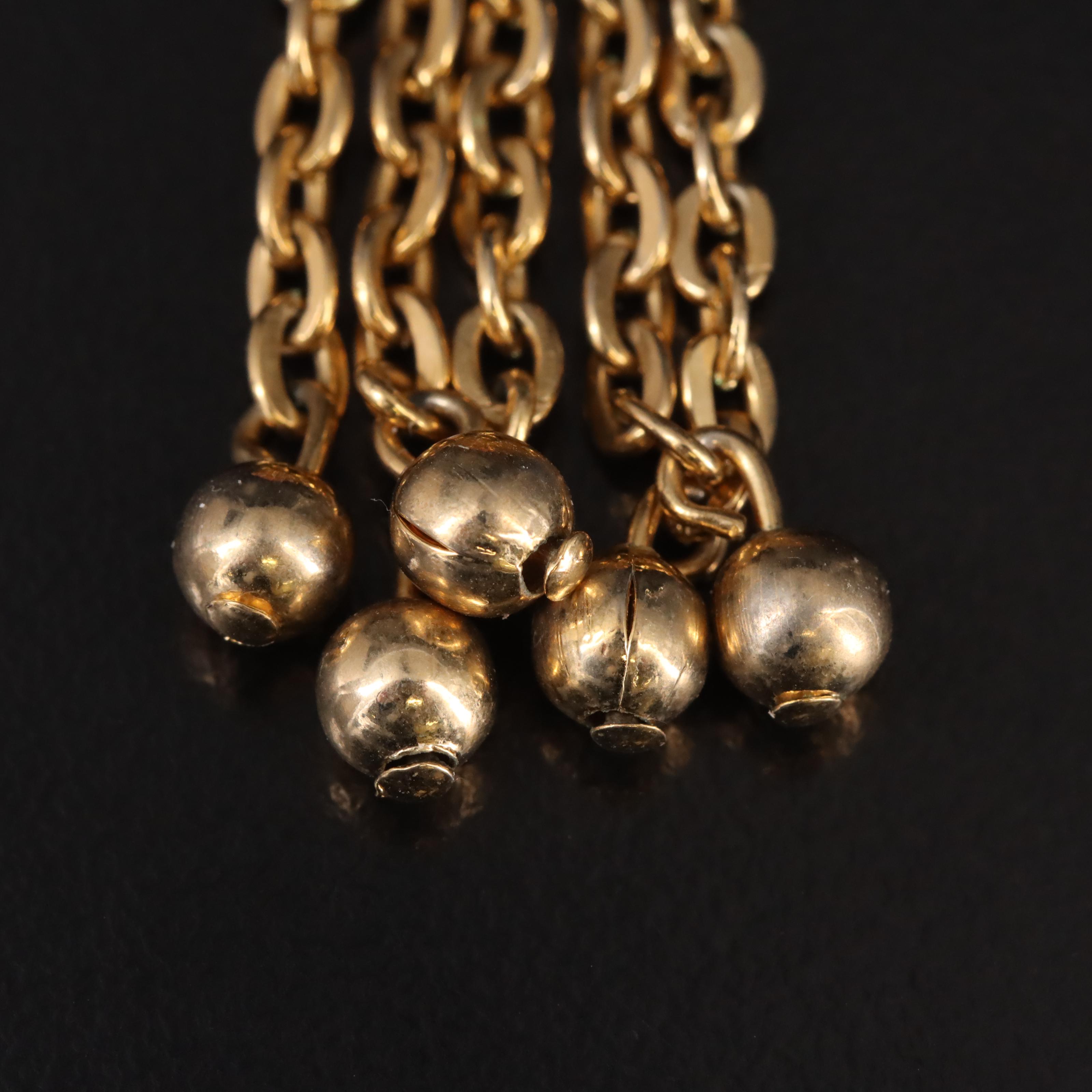 Vintage Glass Coro Brooch