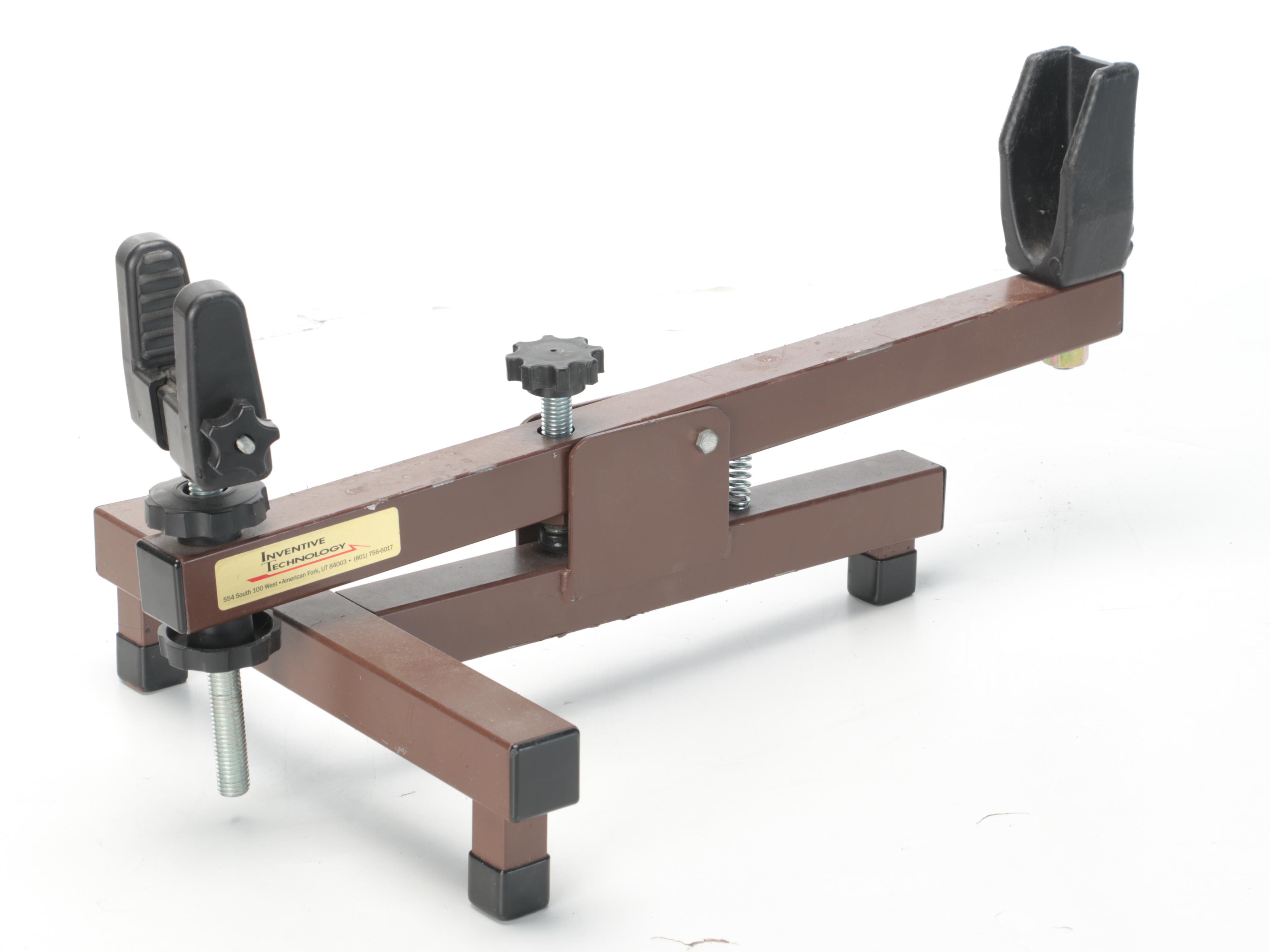 Stuart Gun Vise, Outers Bench Shooting and Rifle Cleaning Rest With More