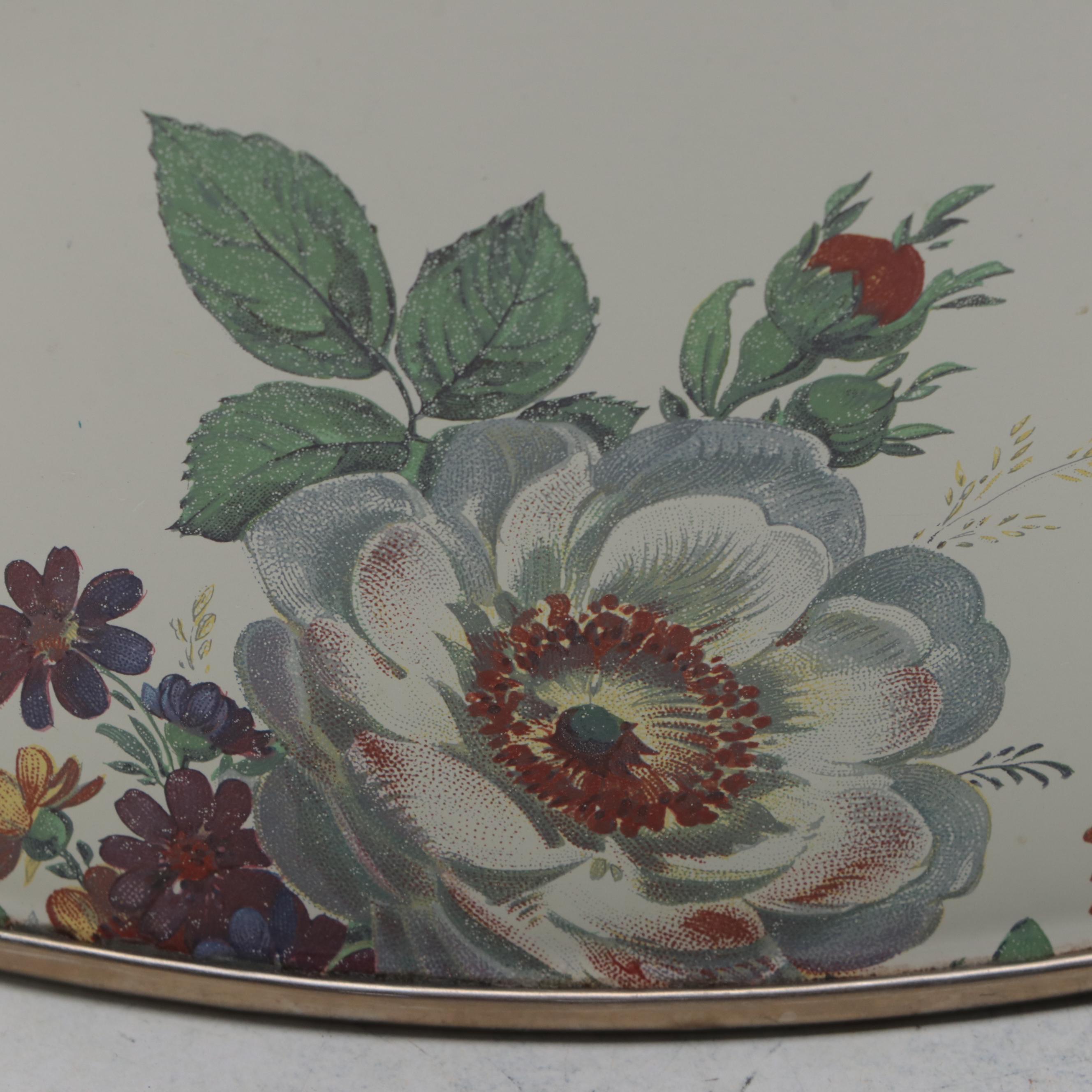 MacKenzie-Childs Enameled Cake Plate and Doome