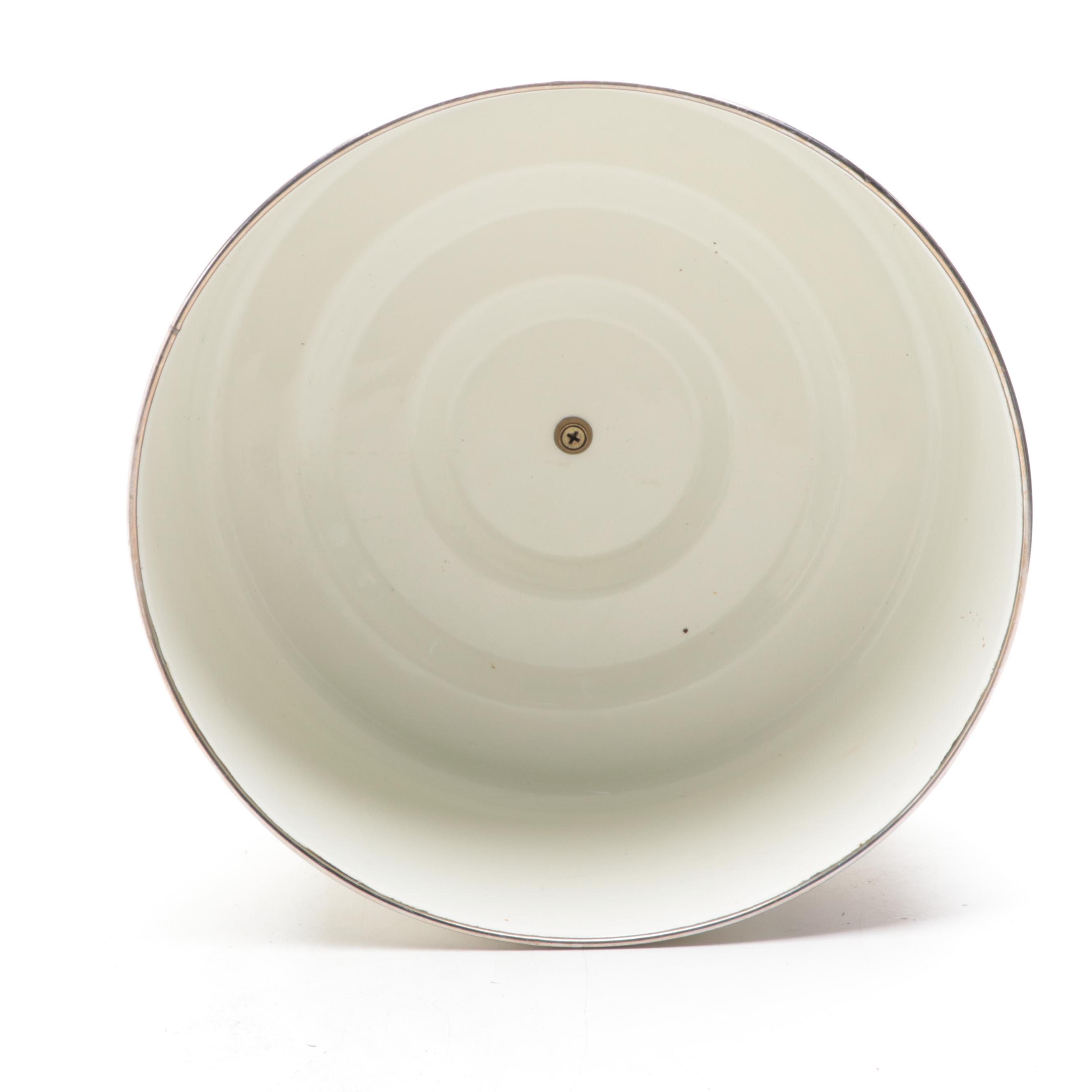 MacKenzie-Childs Enameled Cake Plate and Doome