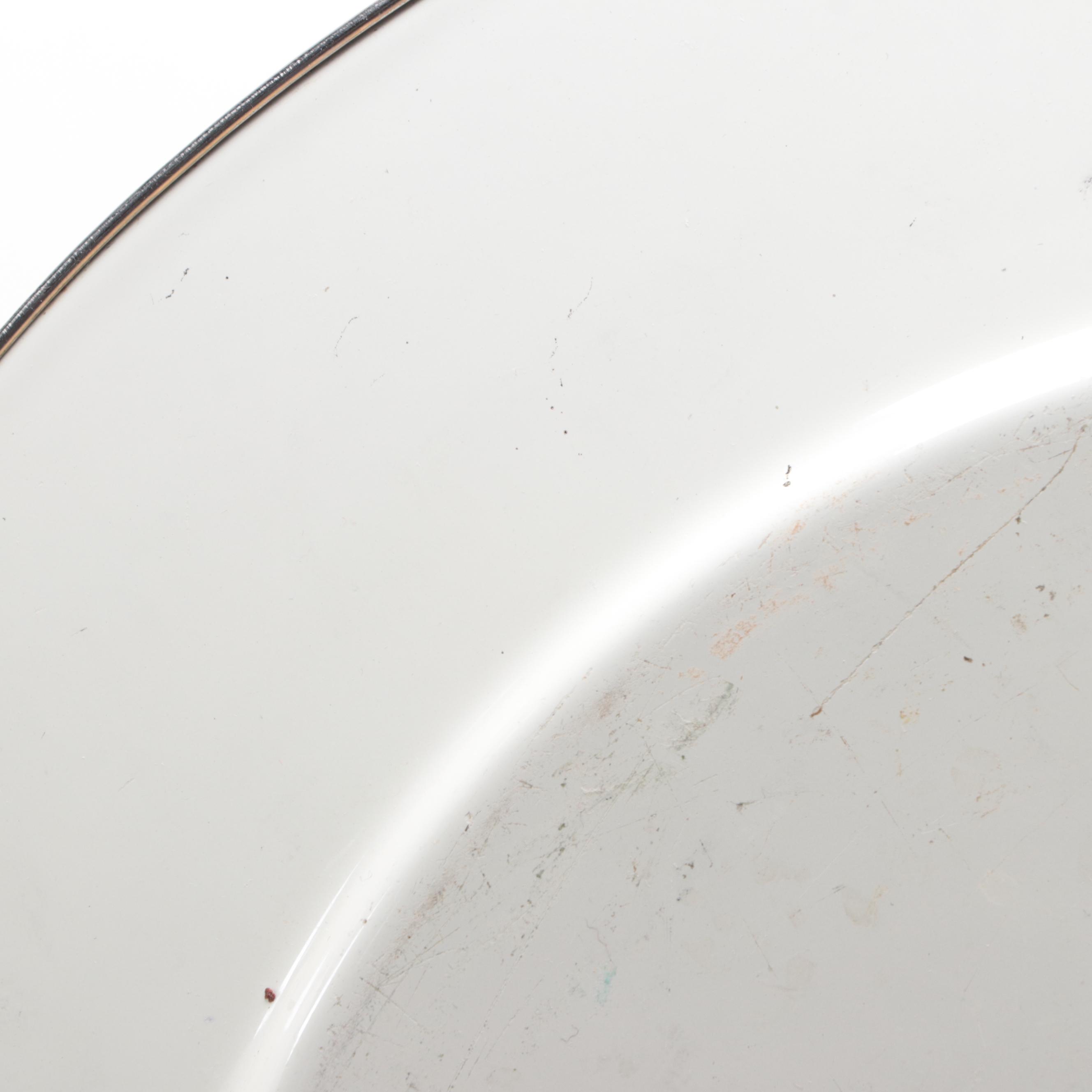 MacKenzie-Childs Enameled Cake Plate and Doome