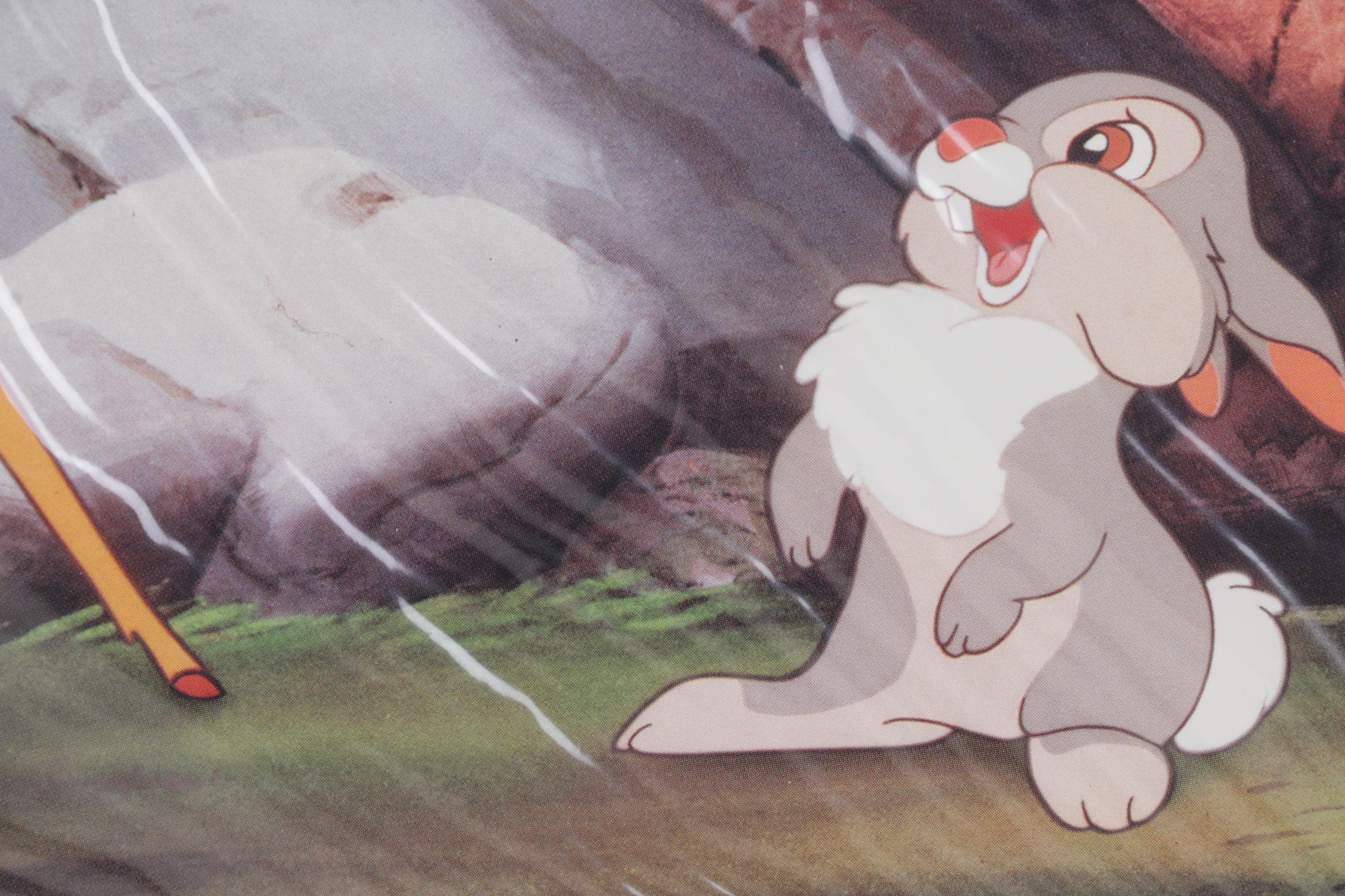 Walt Disney 55th Anniversary Limited Edition Bambi Offset Lithograph, 1997