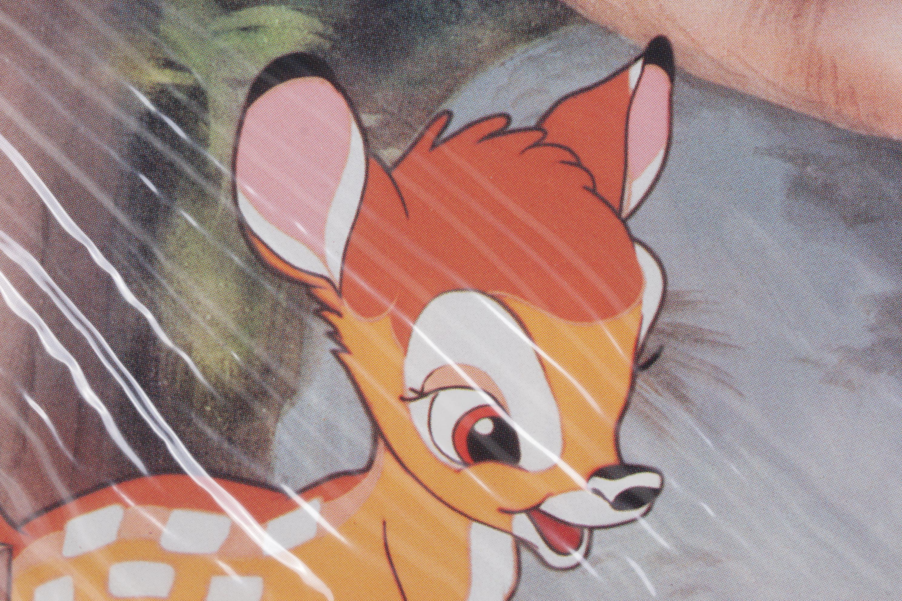 Walt Disney 55th Anniversary Limited Edition Bambi Offset Lithograph, 1997