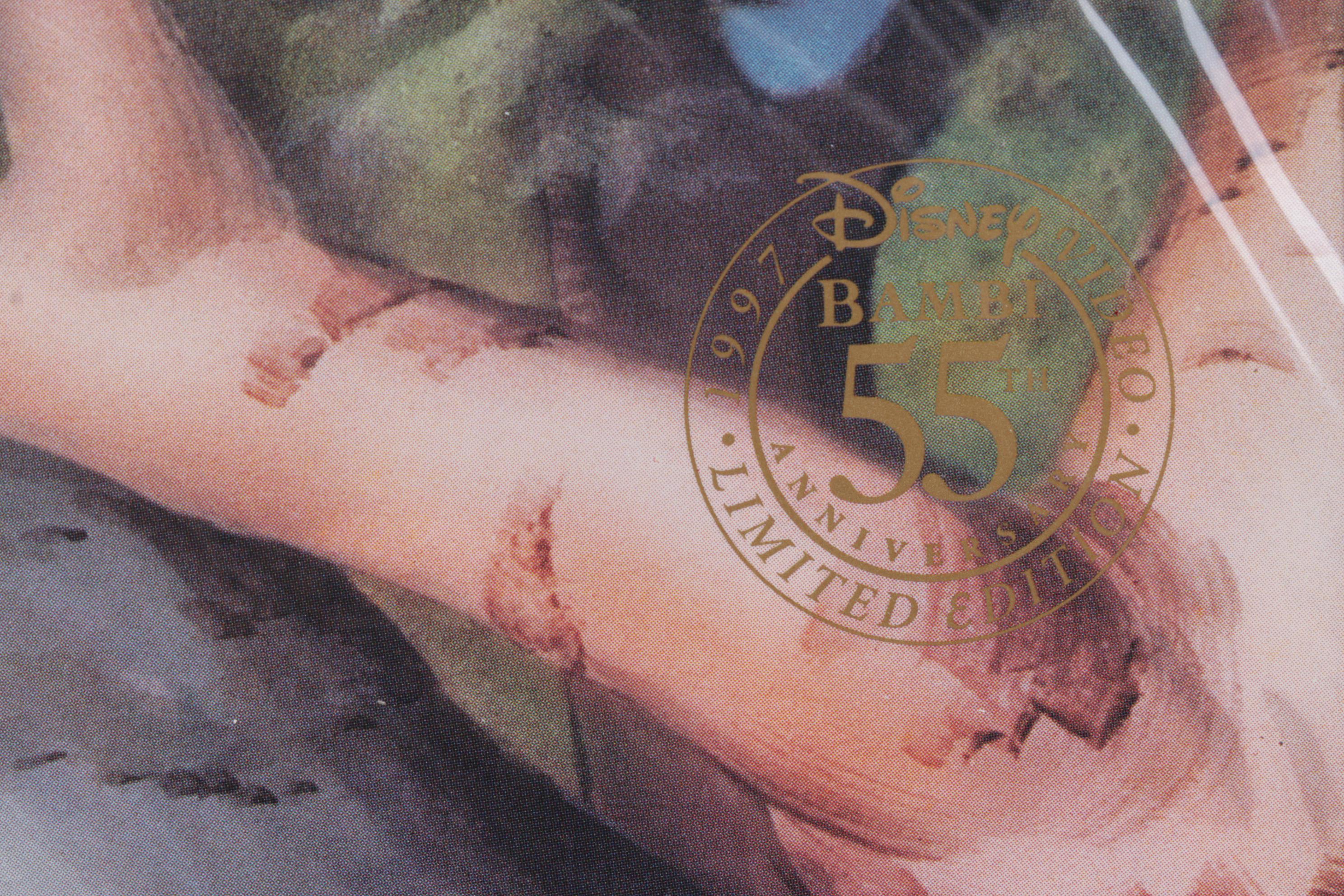 Walt Disney 55th Anniversary Limited Edition Bambi Offset Lithograph, 1997