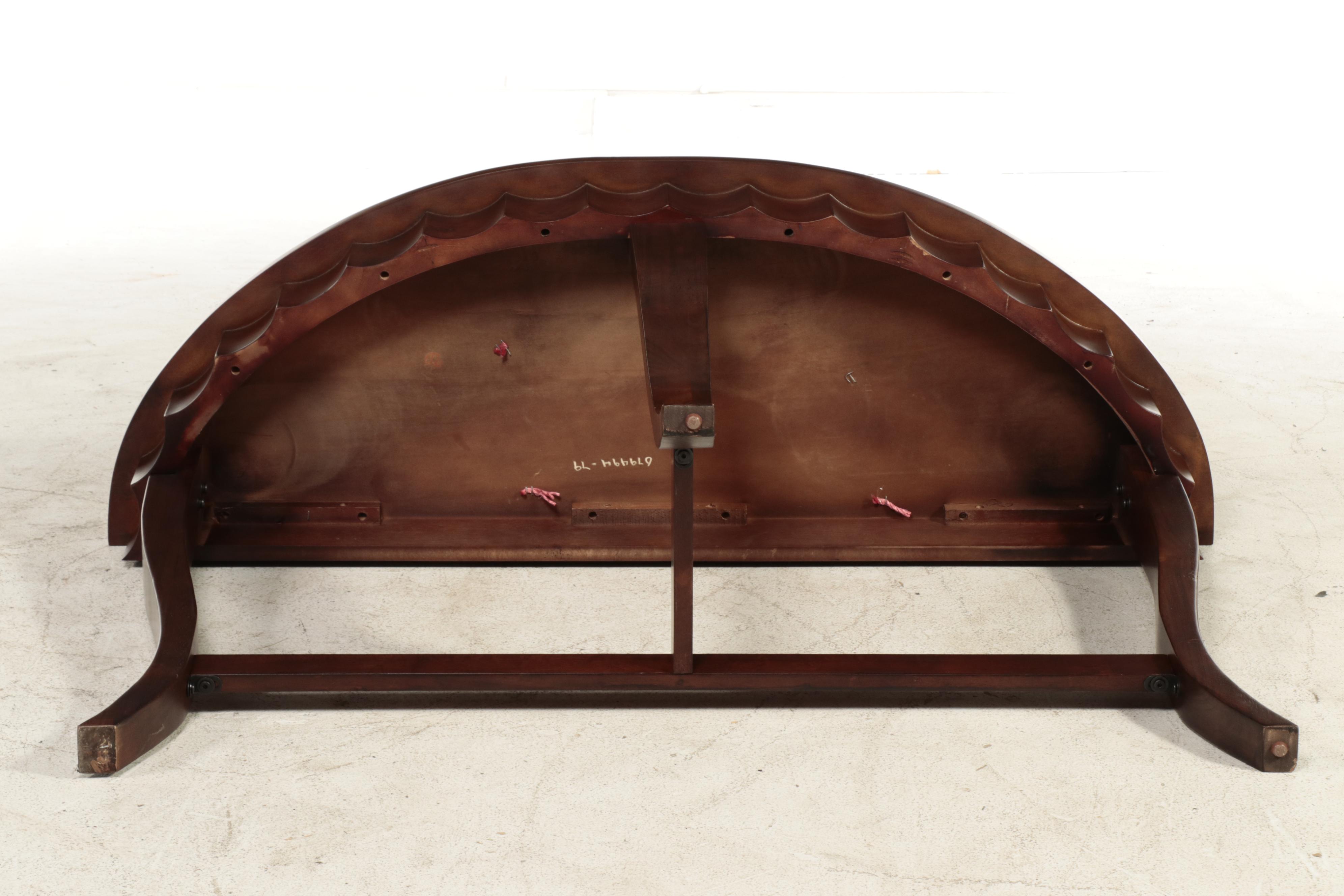 Contemporary Hardwood Console Table