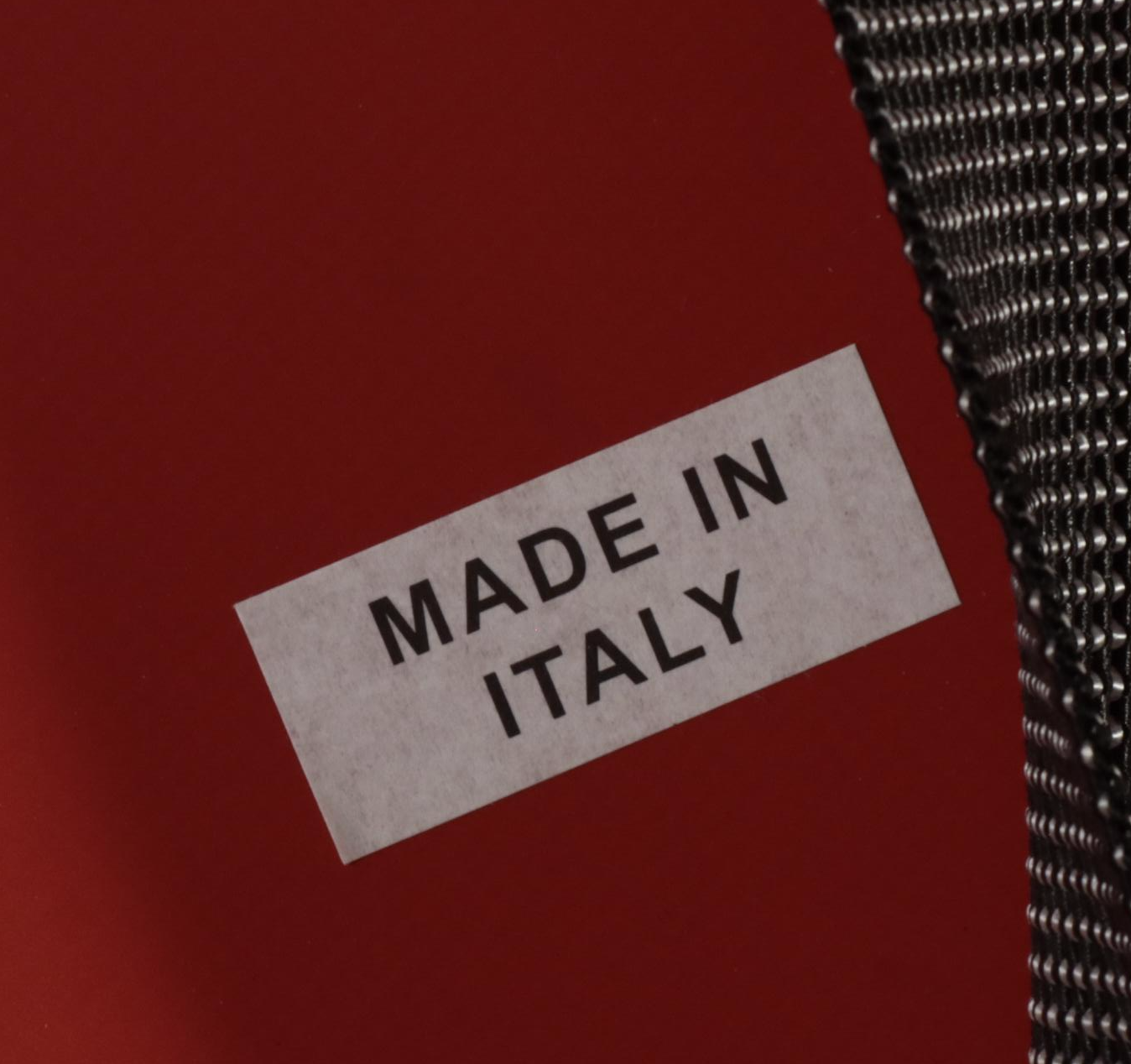 Four Italian Modern Leather and Chromed Steel Stools