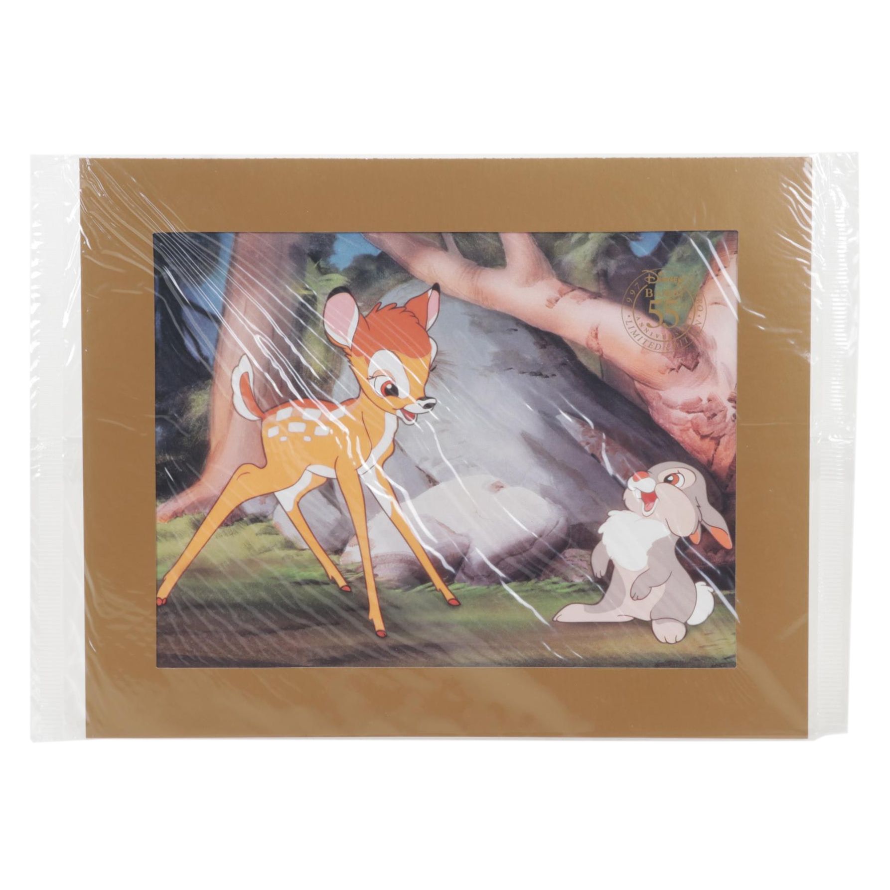 Walt Disney 55th Anniversary Limited Edition Bambi Offset Lithograph, 1997