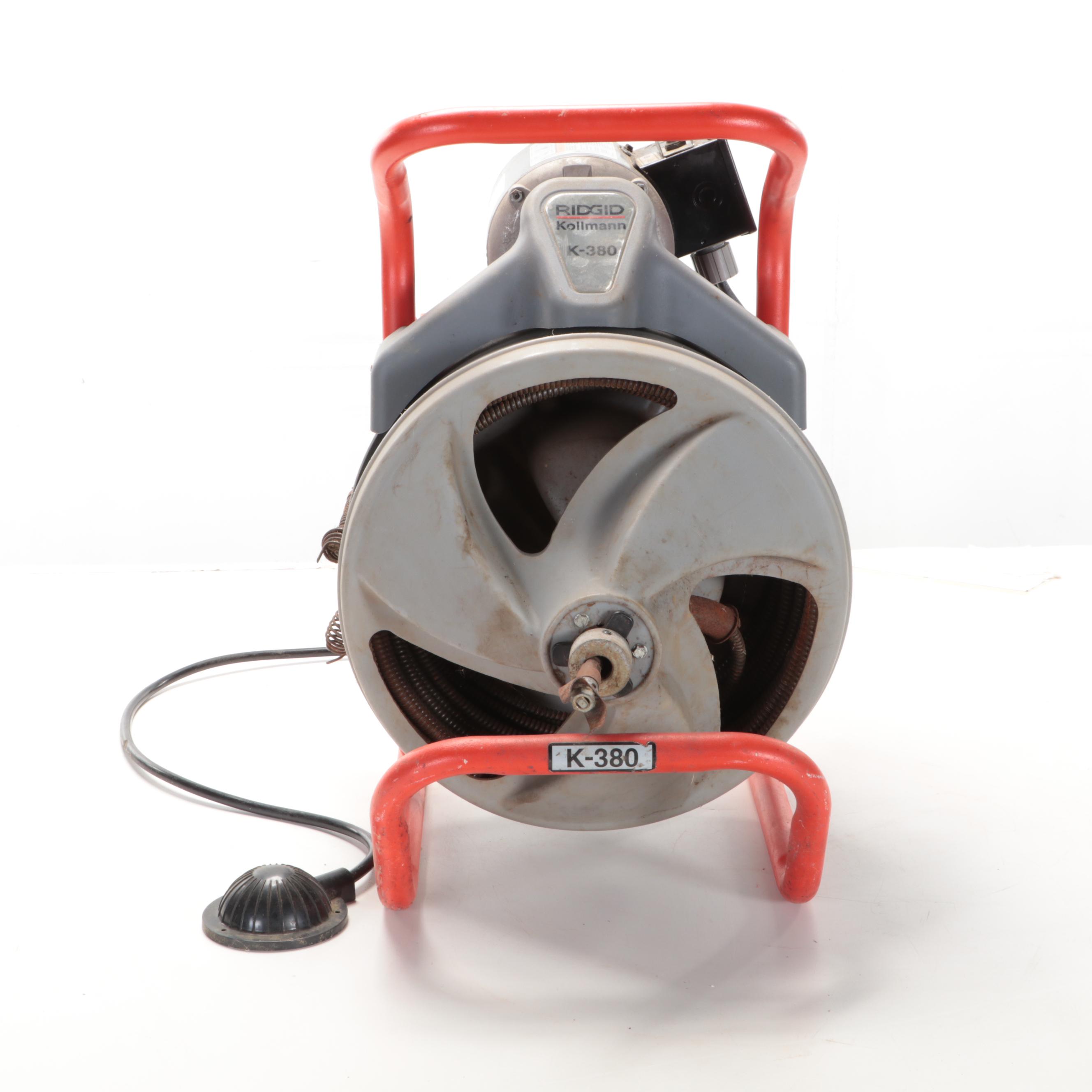 Rigid Kollmann K380 Drain Cleaning Machine EBTH