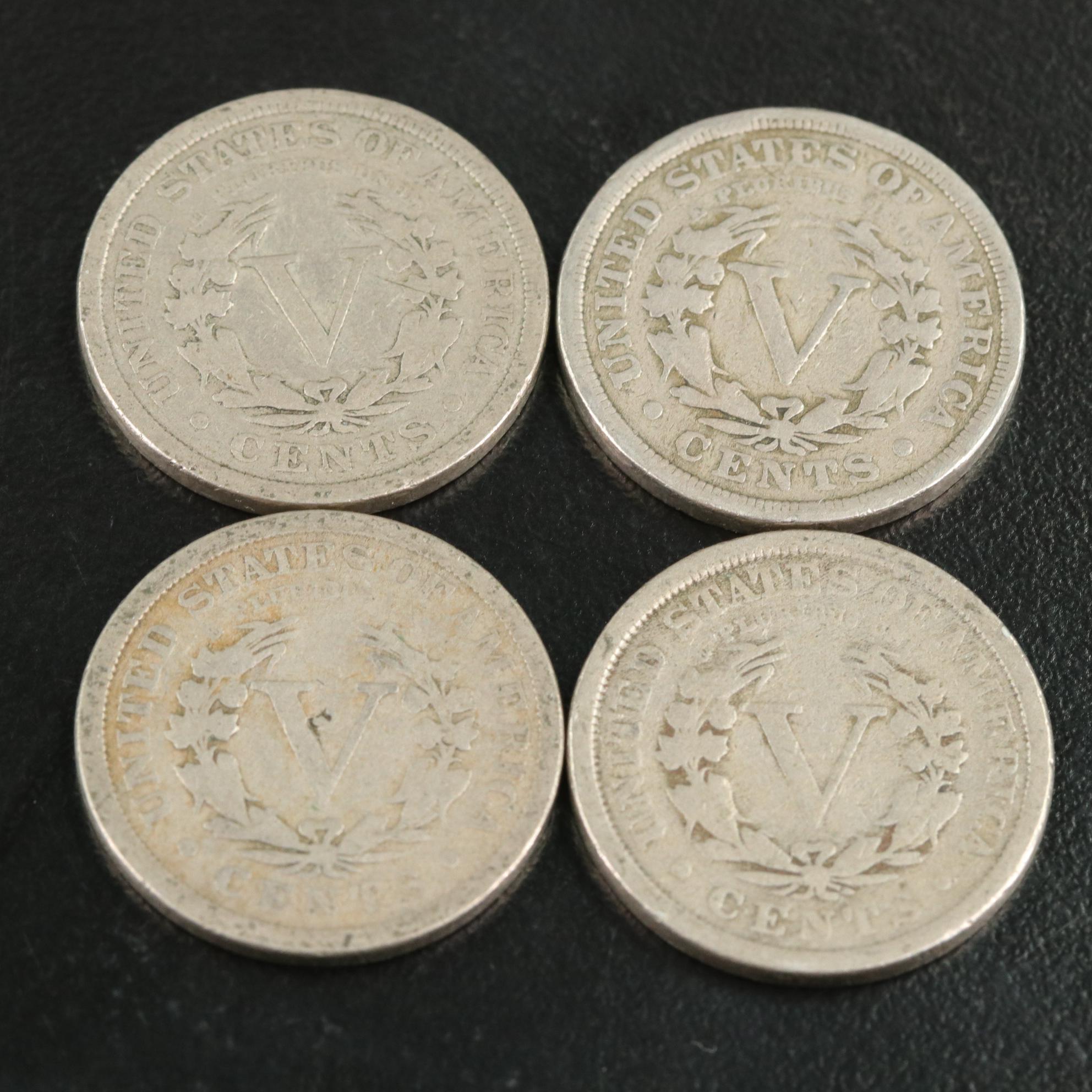 One Hundred Twenty-Eight Liberty Nickels