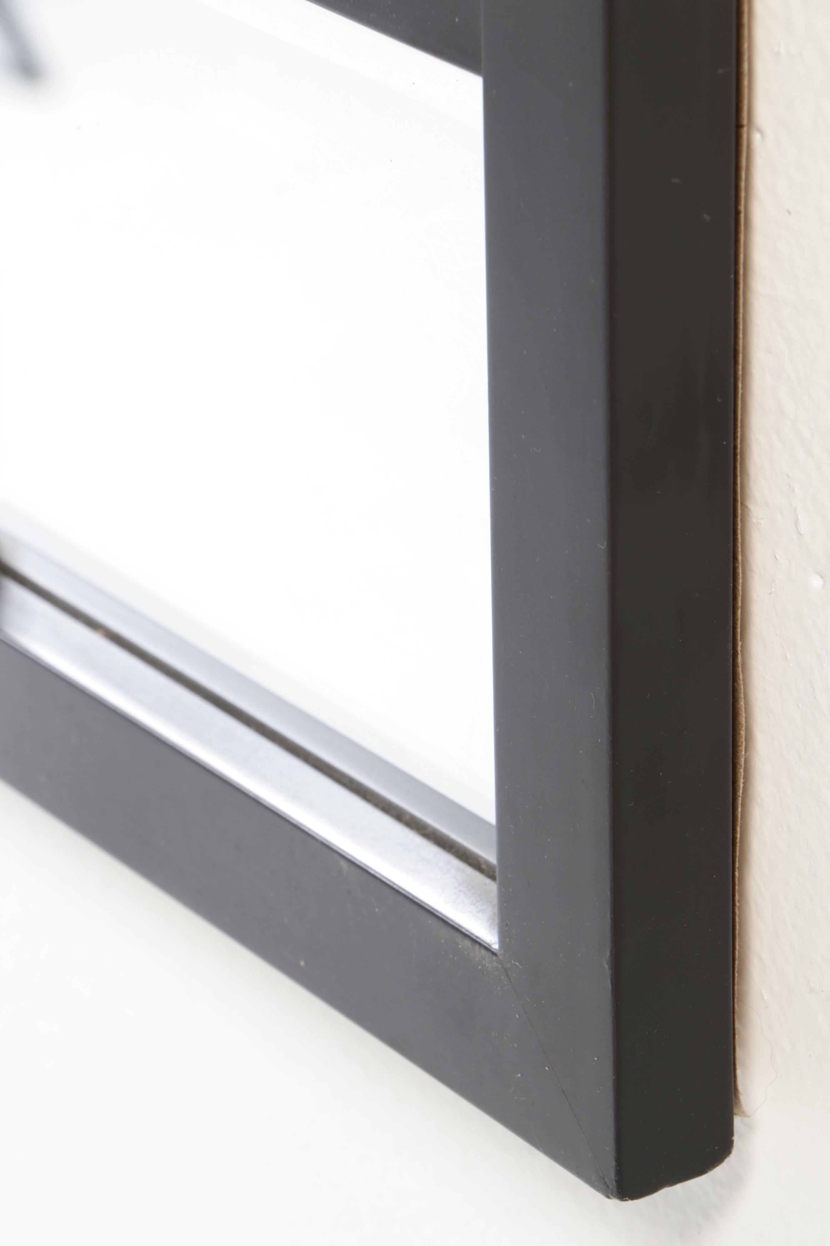 Contemporary Multi-Paned Wall Mirror