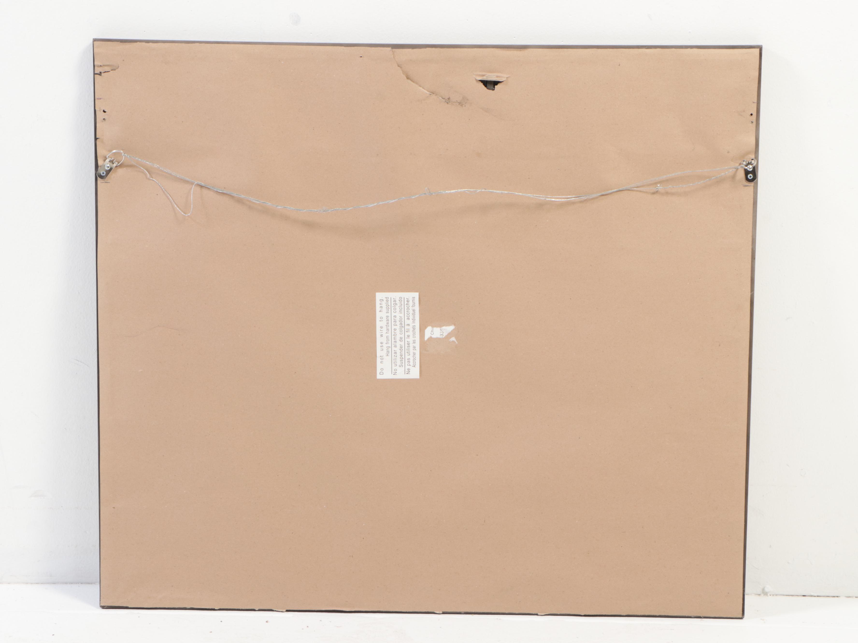 Contemporary Multi-Paned Wall Mirror