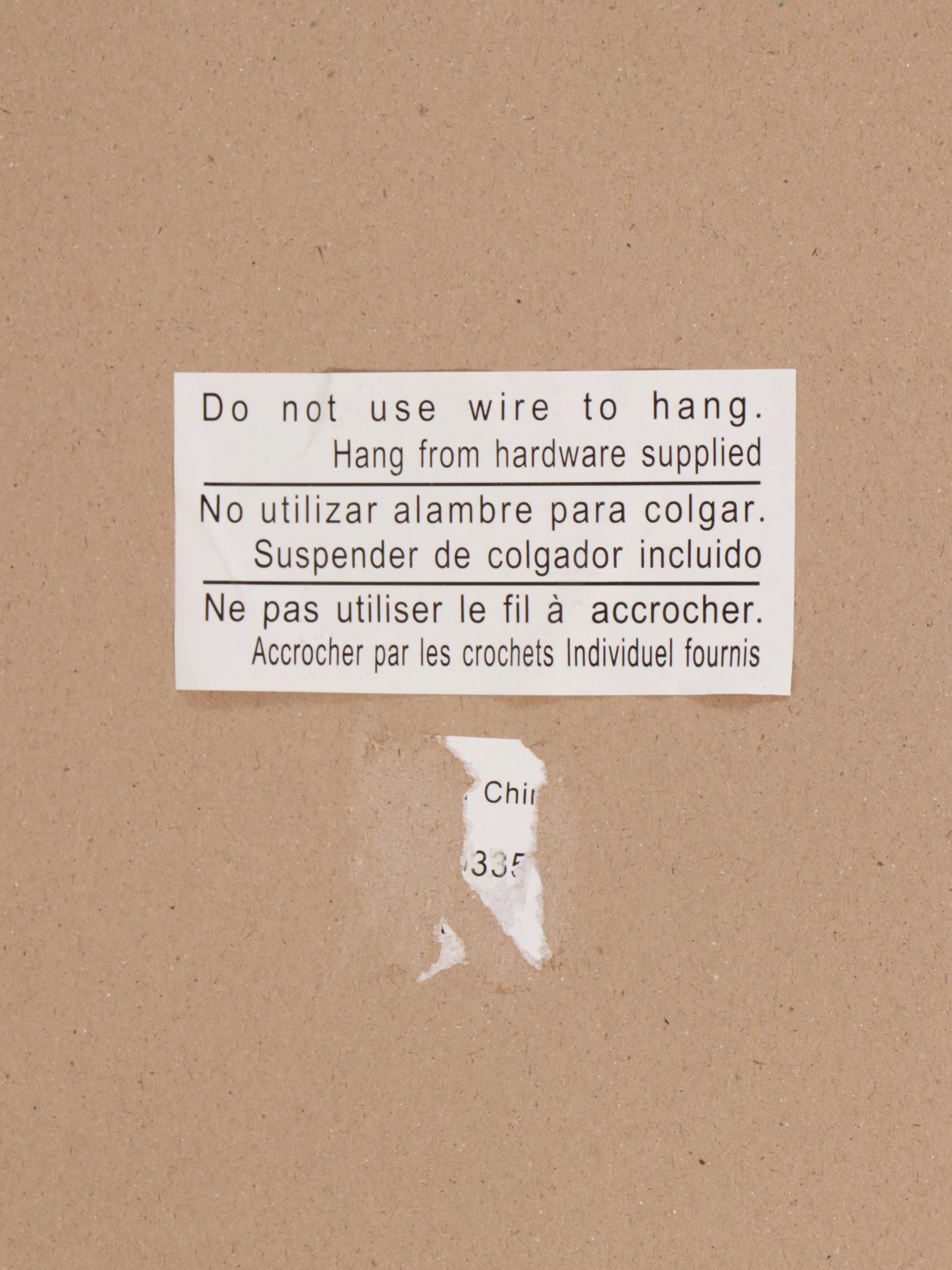 Contemporary Multi-Paned Wall Mirror