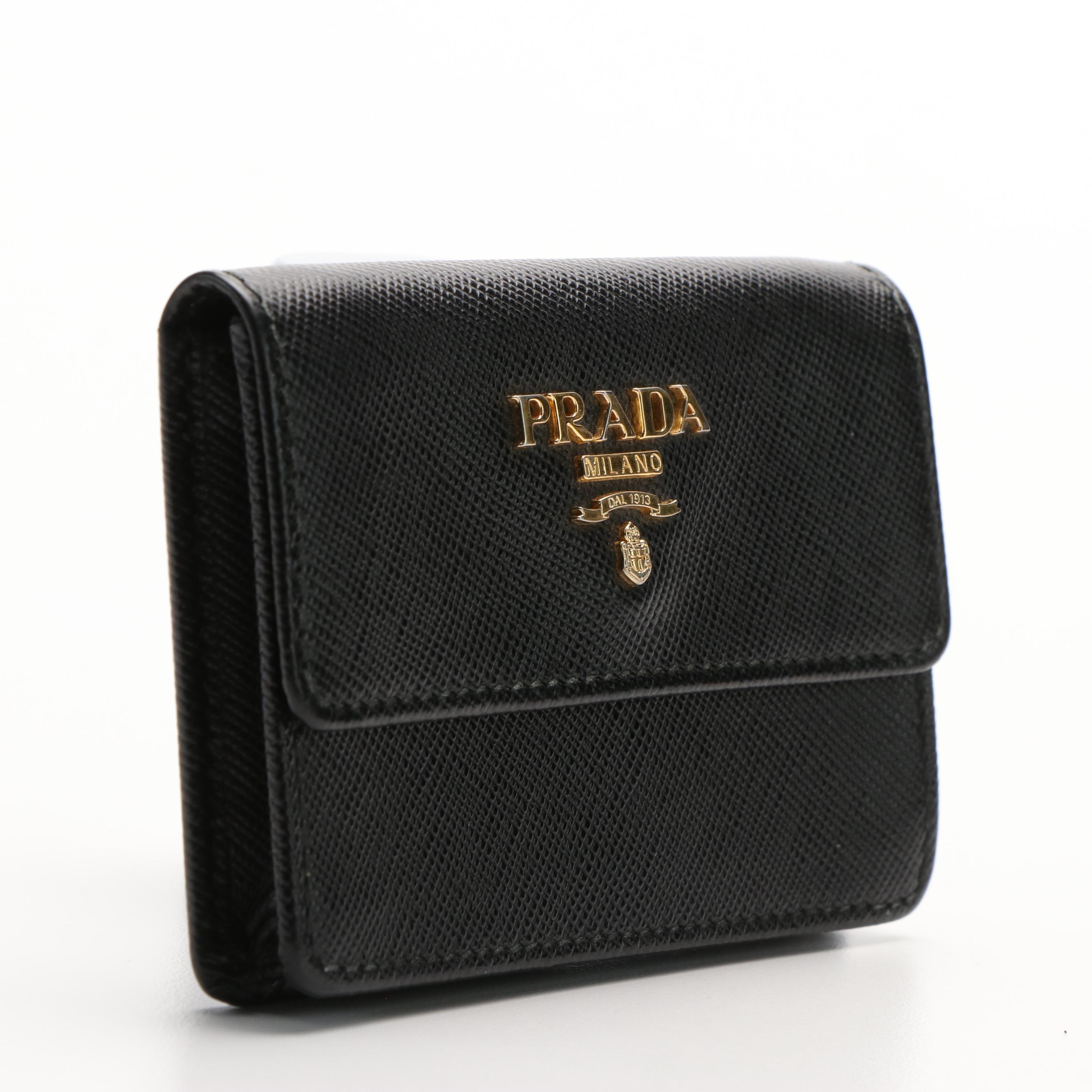 Prada Saffiano Leather Card Case