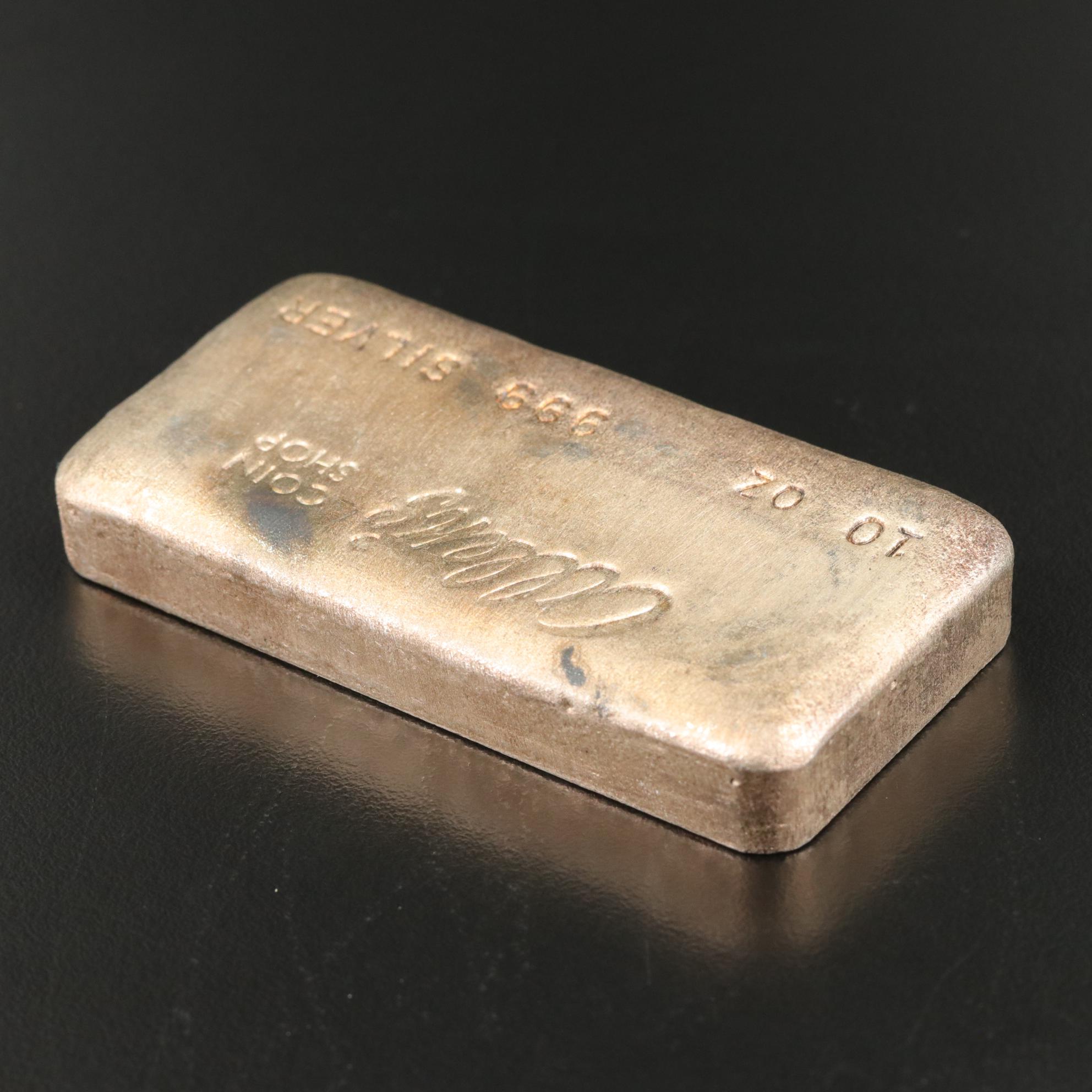 10-Troy Oz. Fine Silver Bar