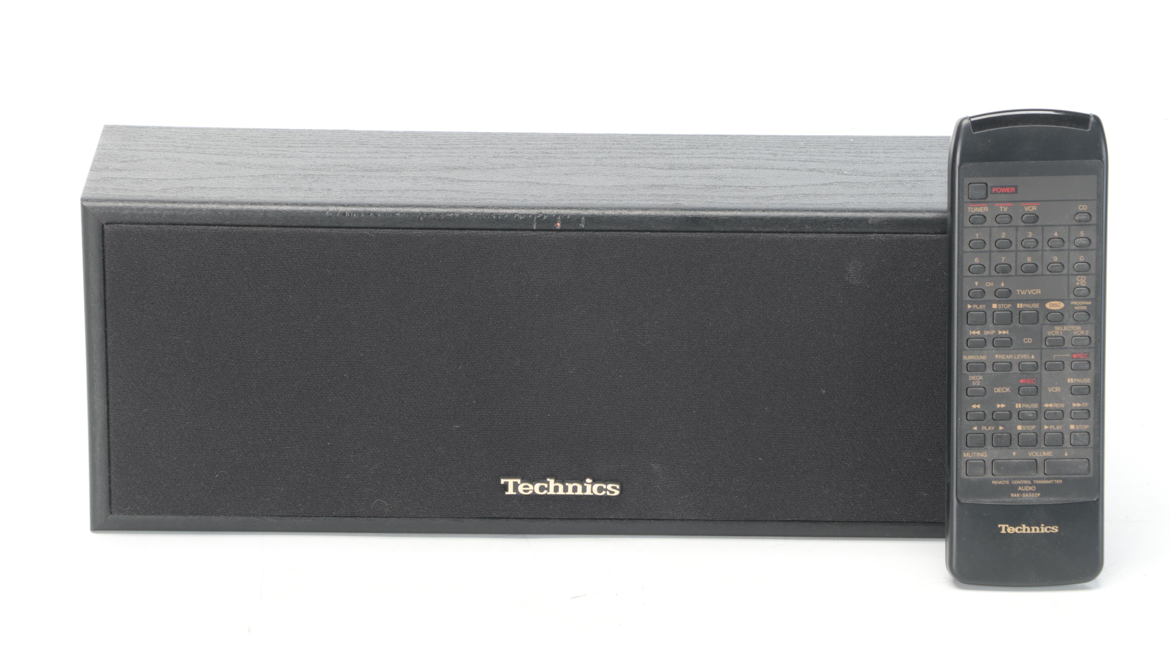 Technics Floor Standing Speakers With CD Changer, AM/FM Radio and More