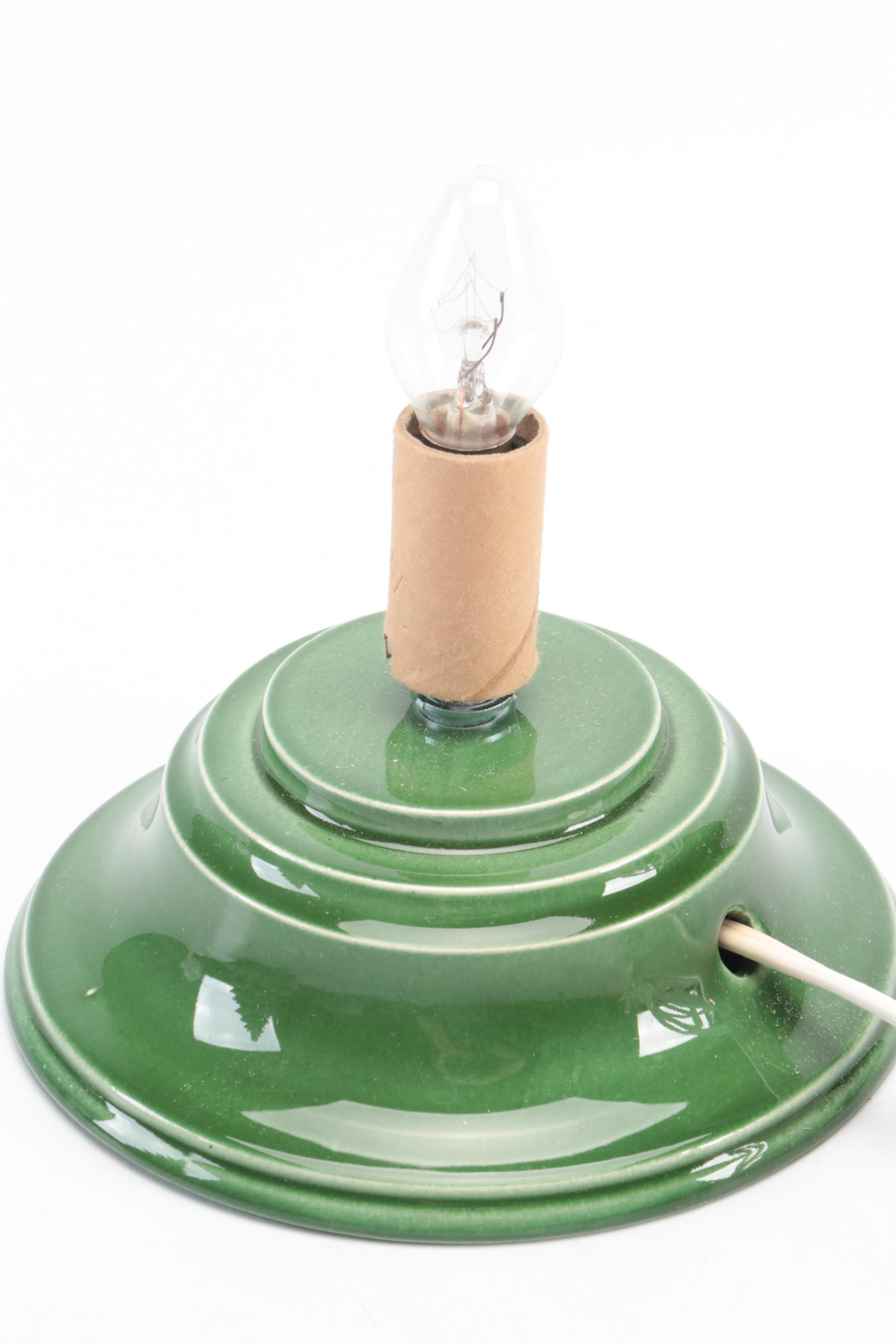Nowells Molds Illuminated Ceramic Christmas Tree Light, Late 20th Century