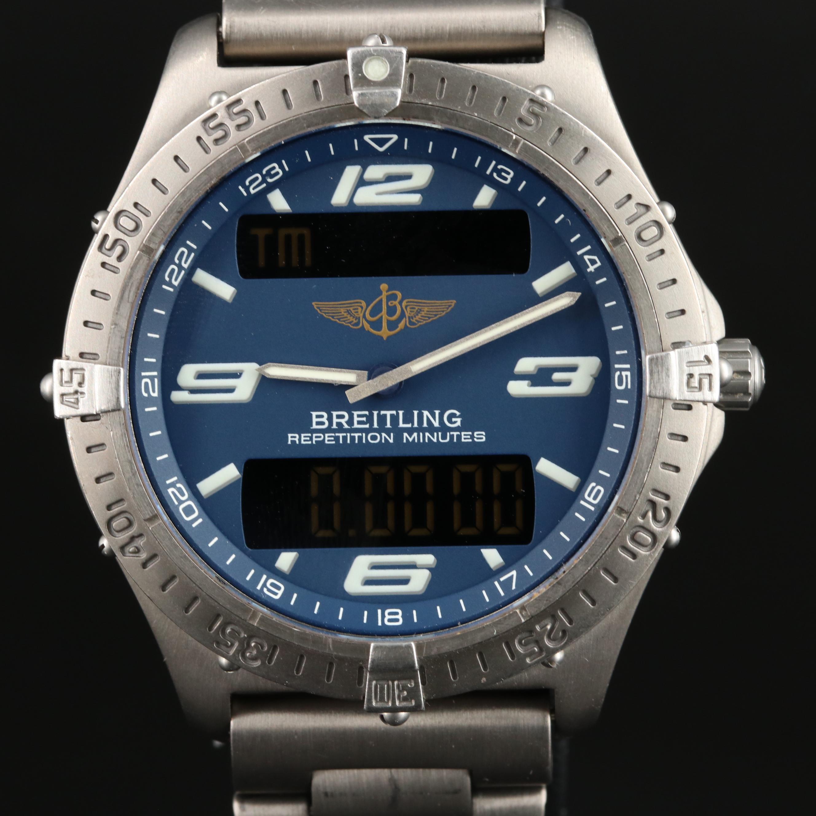 Breitling Aerospace 40MM Titanium Watch