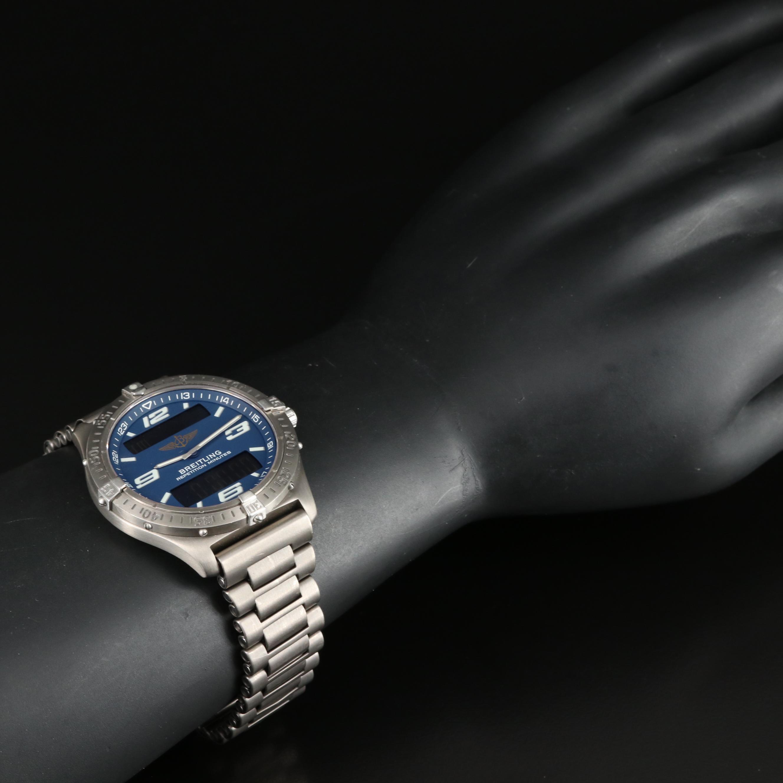 Breitling Aerospace 40MM Titanium Watch