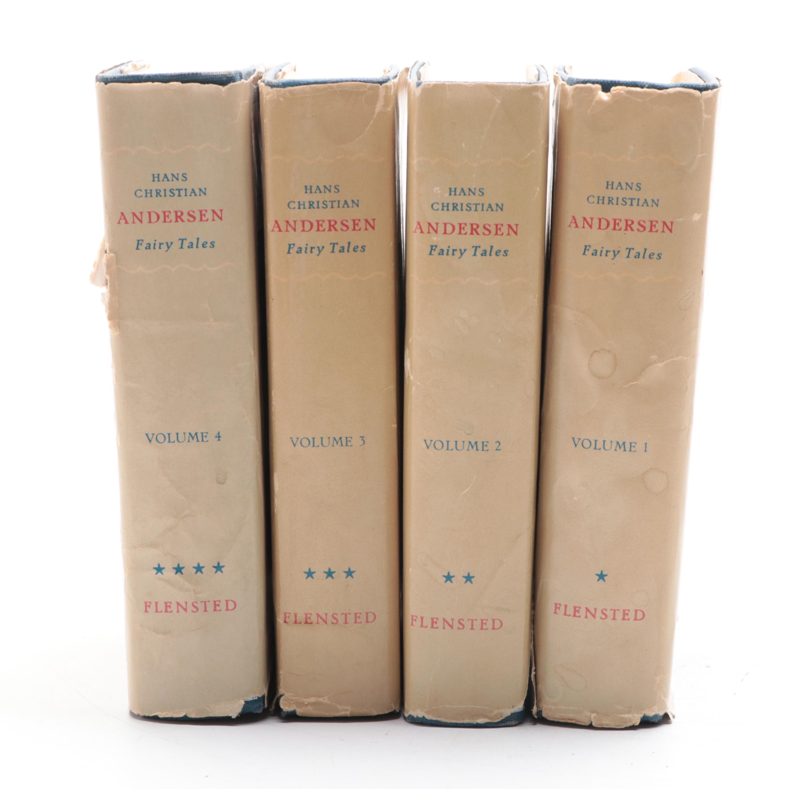World Edition "Hans Christian Andersen's Fairy Tales" Four-Volume Set, 1960s