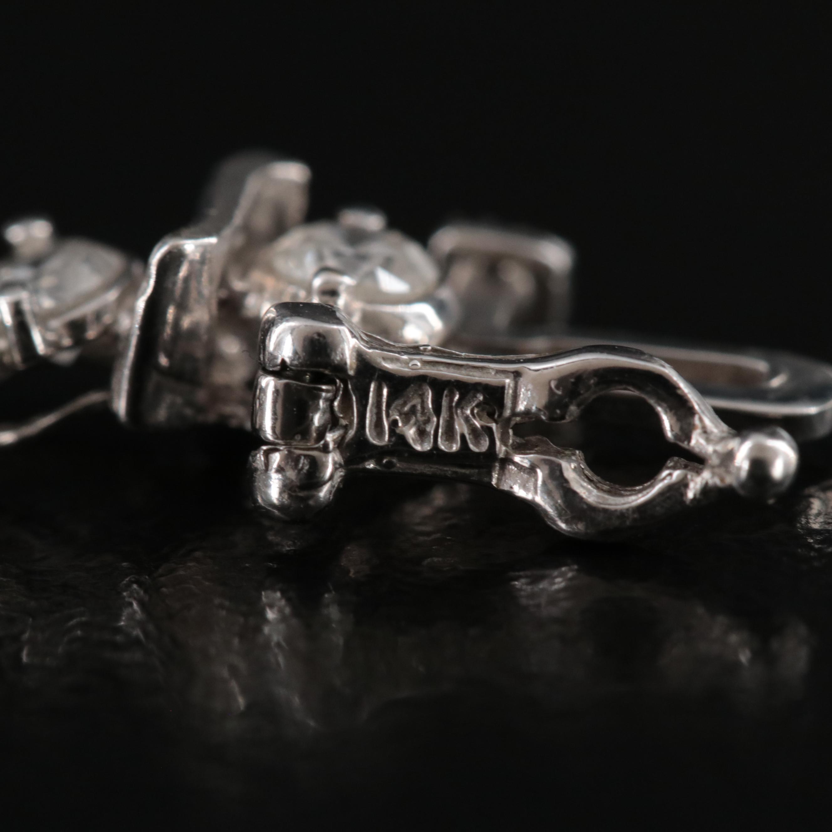 14K 3.46 CTW Diamond Tennis Bracelet