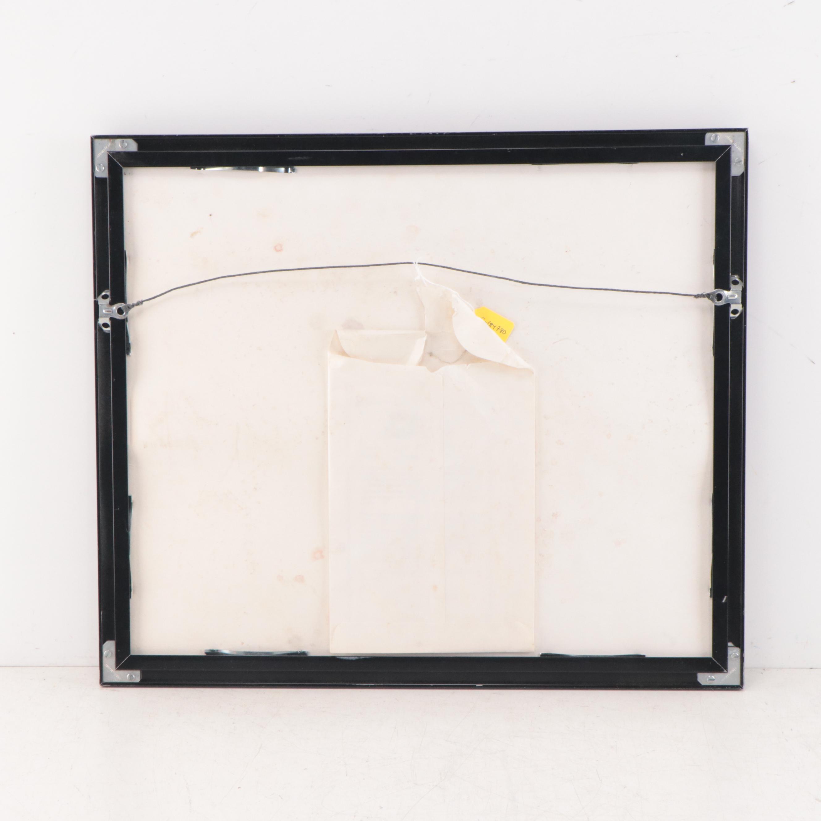 Disney Goofy Hockey Sericel From "Hockey Homicide," 1993