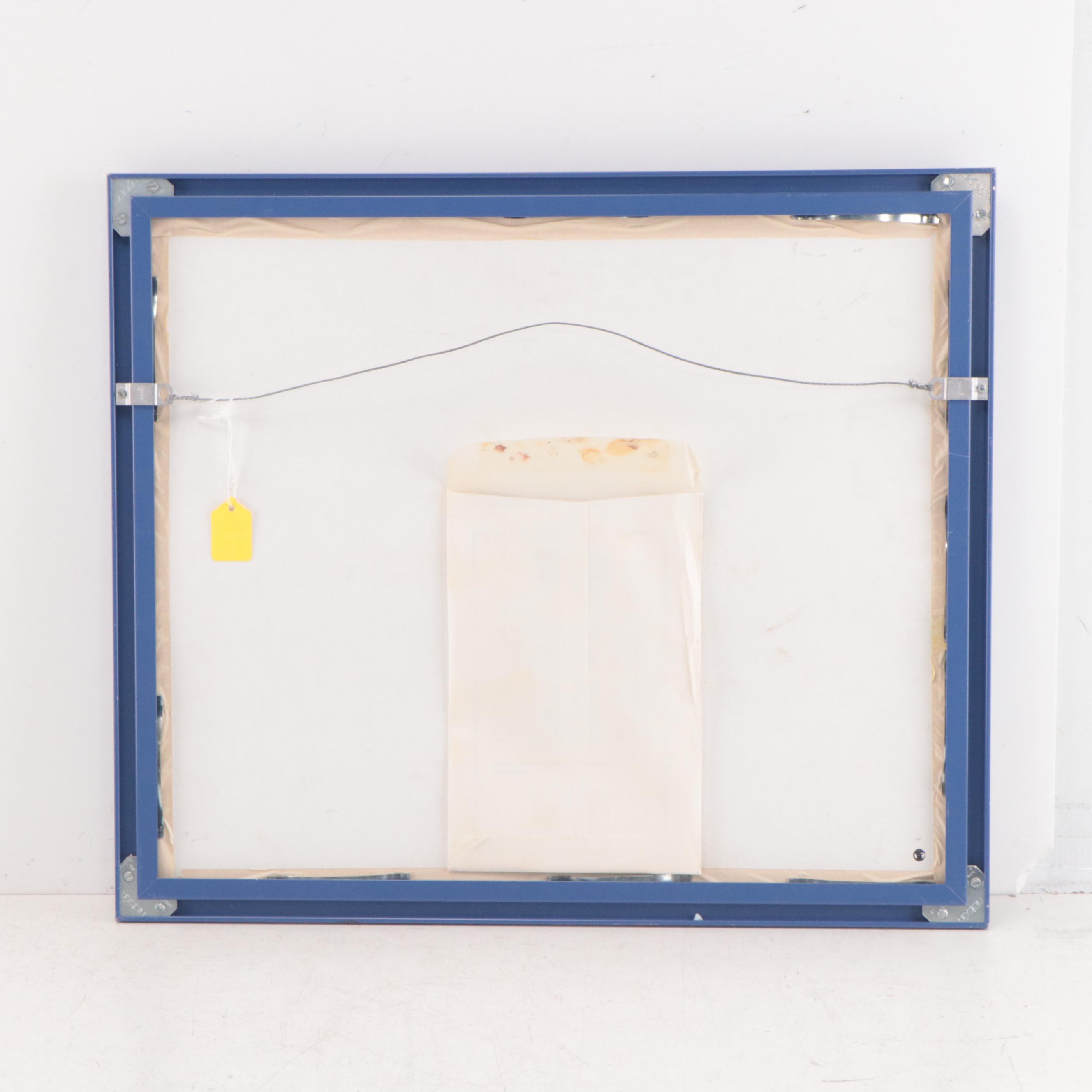 Disney Donald Duck Sericel From "Hockey Champ," 1993