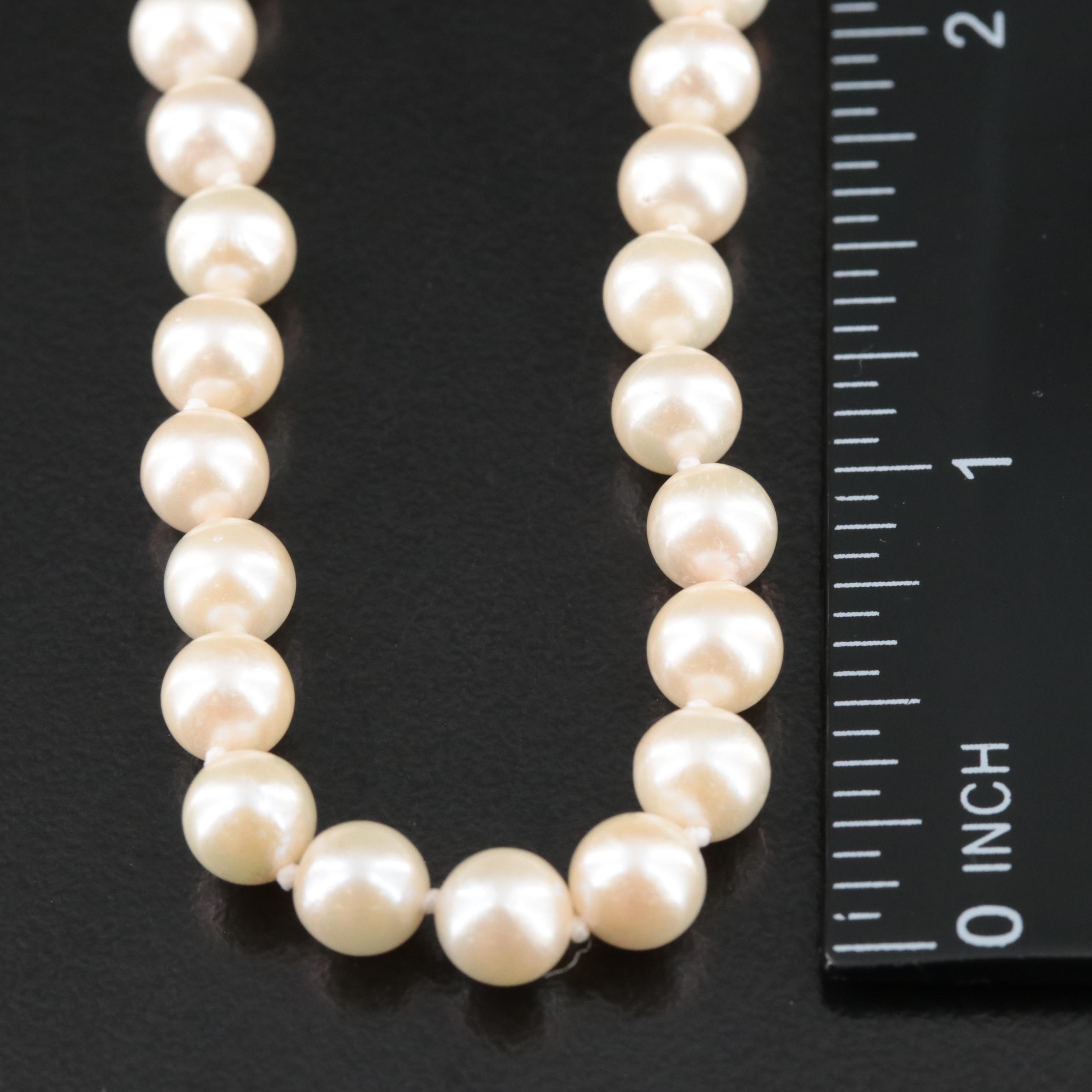 14K Pearl Necklace