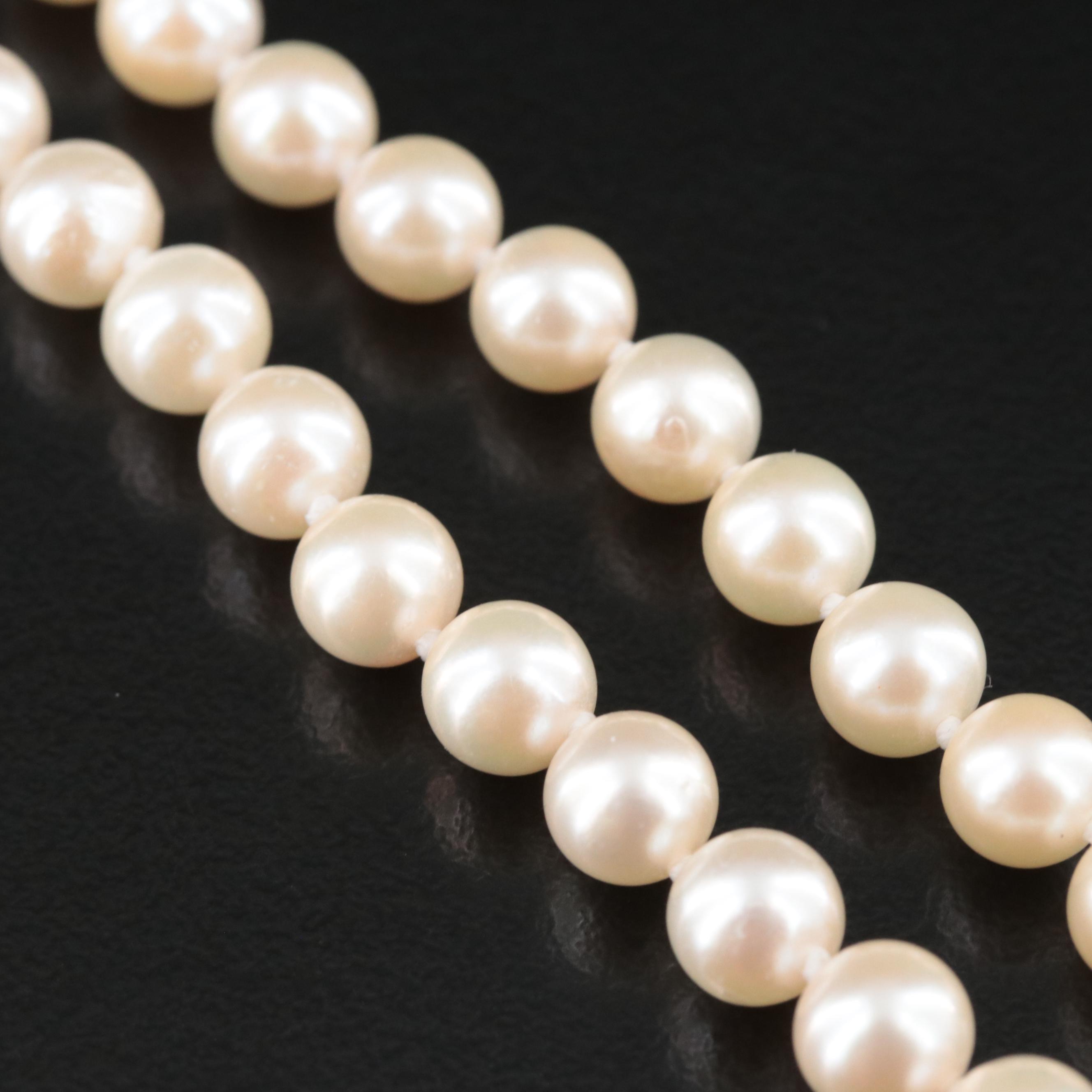 14K Pearl Necklace