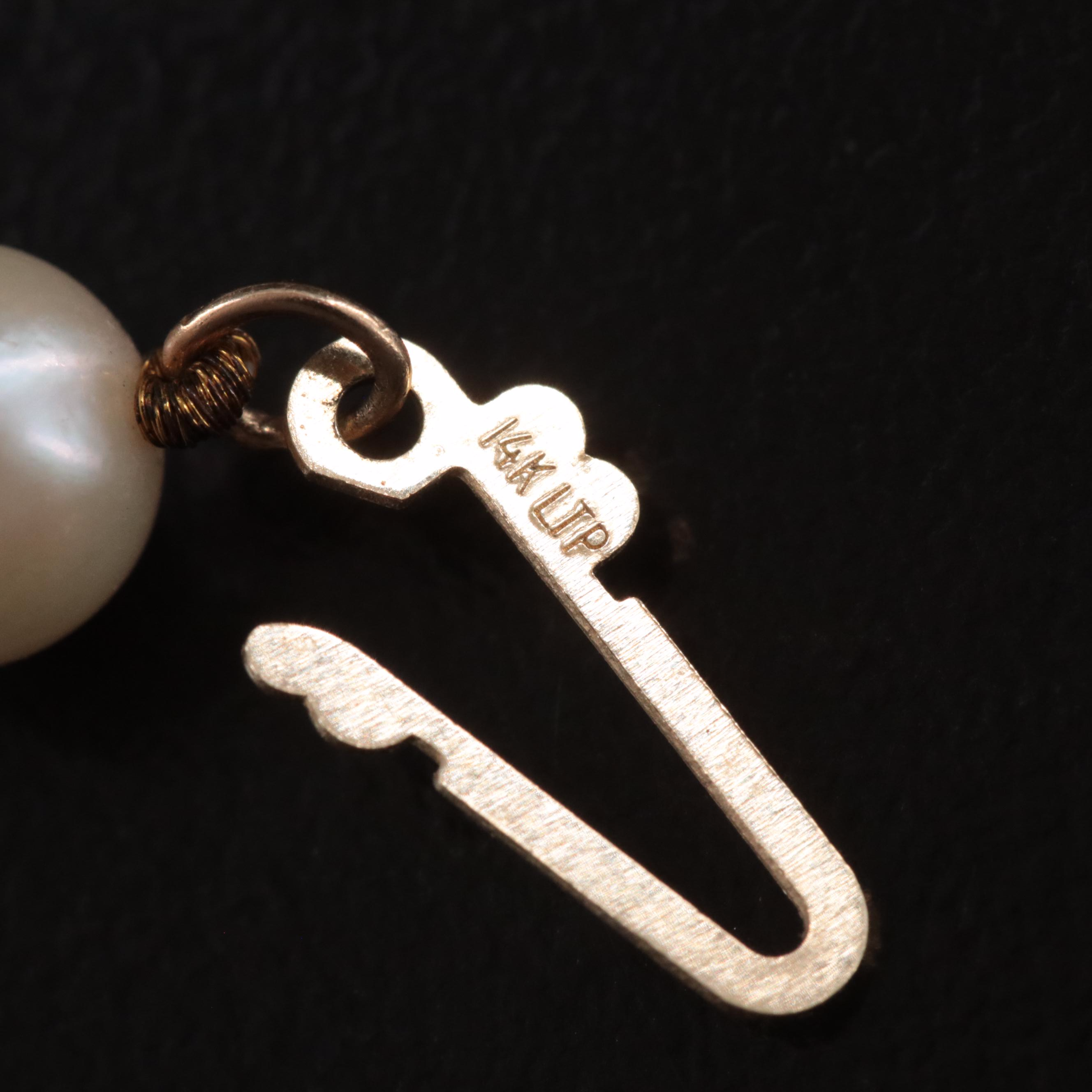 14K Pearl Necklace