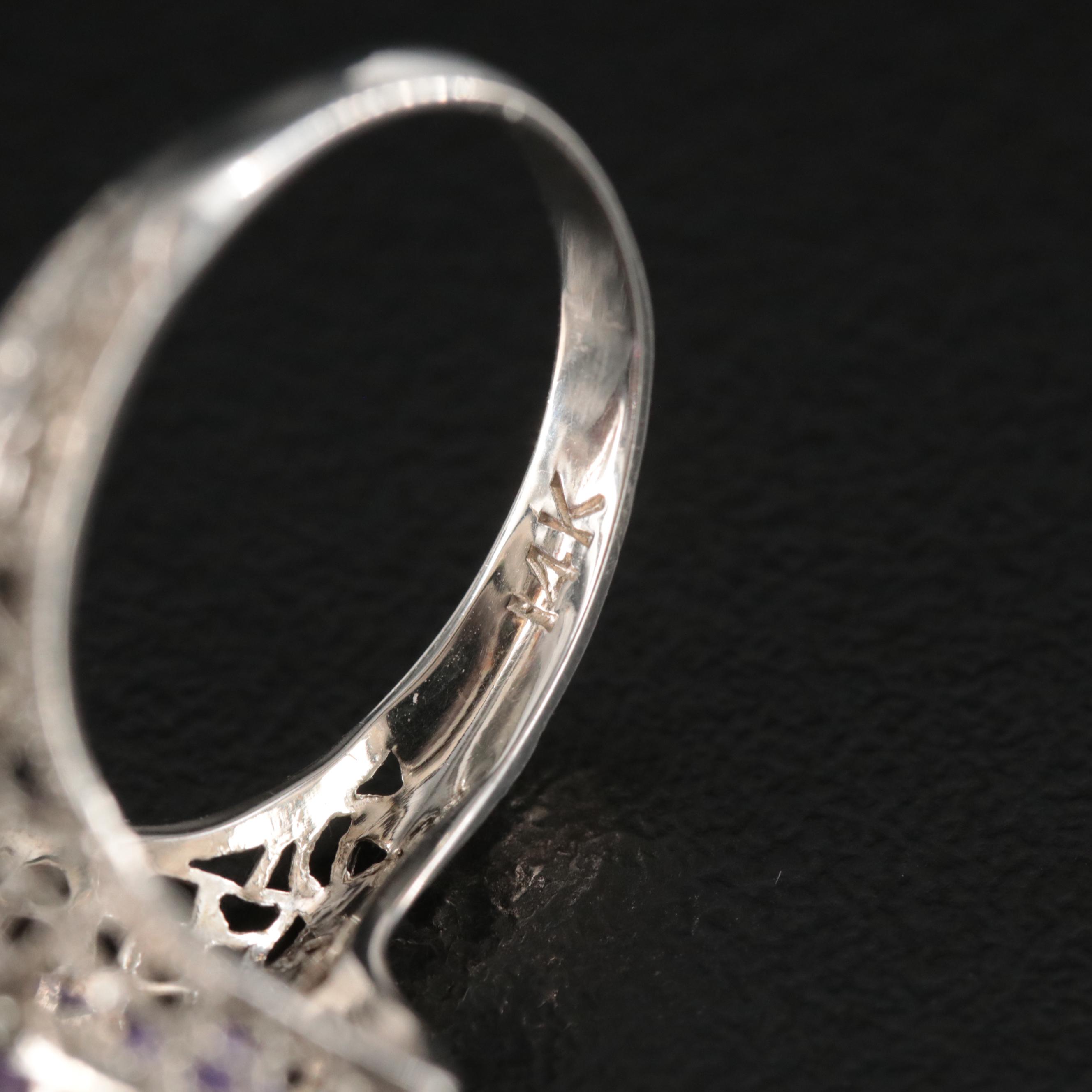 14K Amethyst Ring