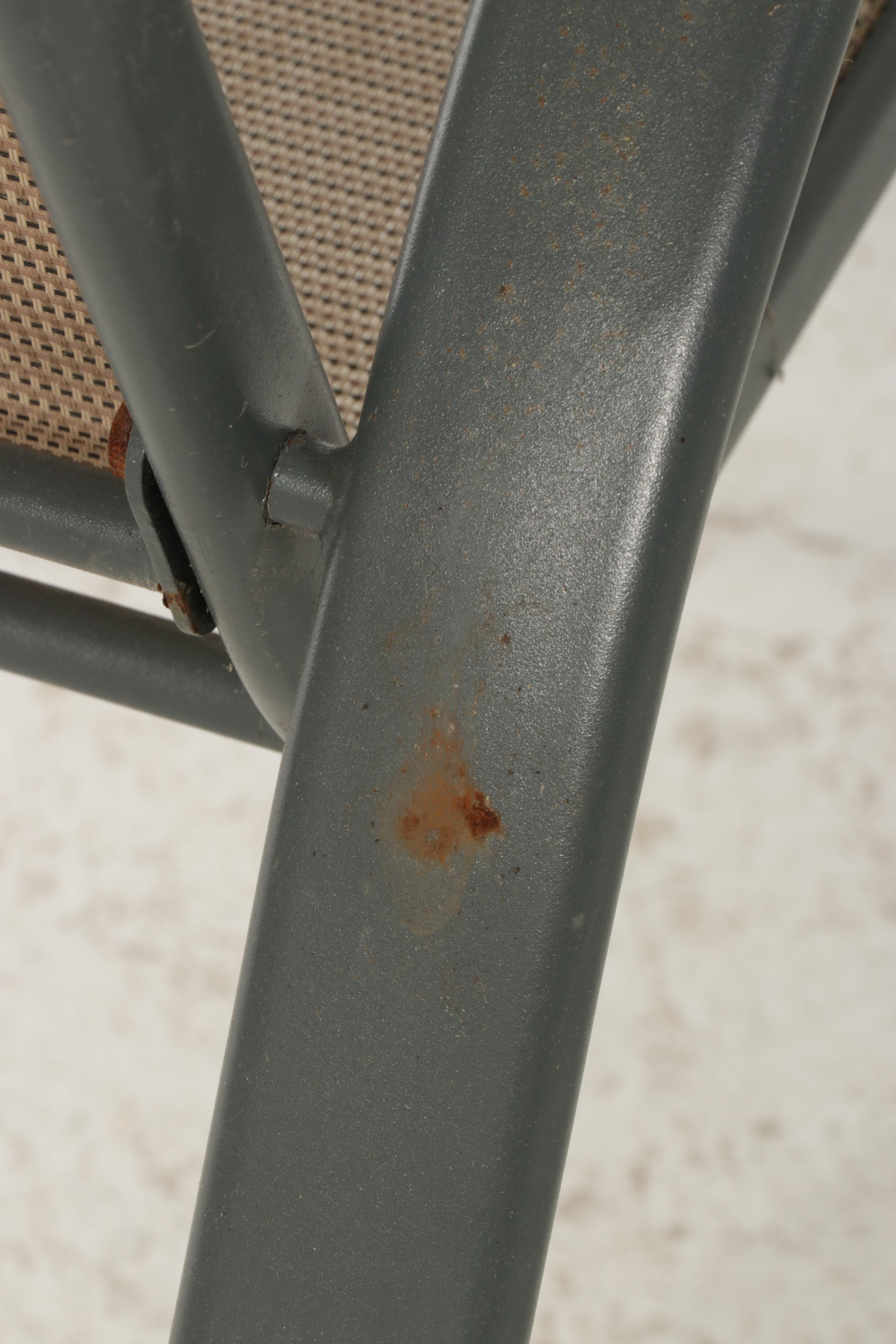 Six Room Essentials Nicollet Collection Stackable Patio Sling Chairs EBTH