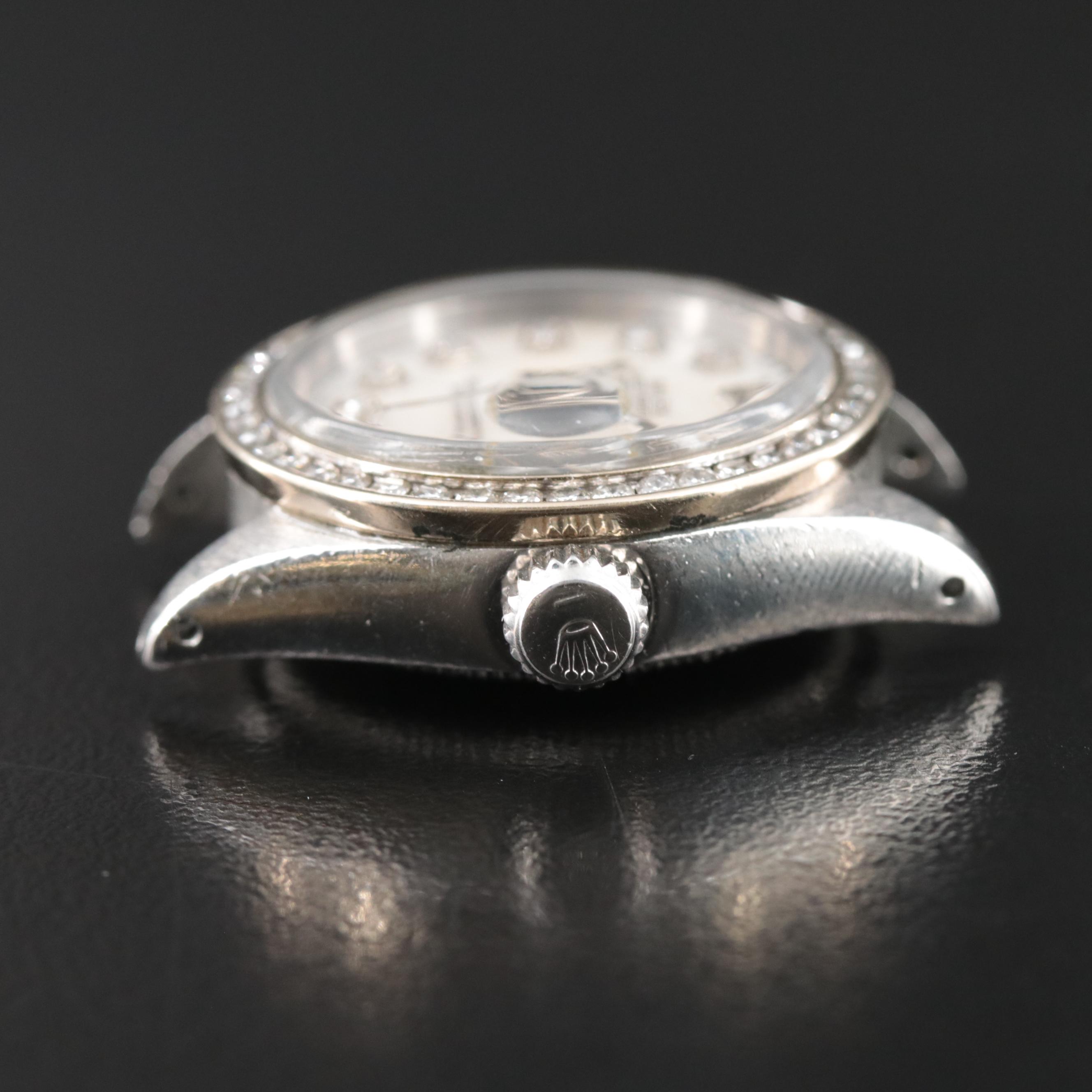 Rolex Custom Dial and Bezel Oyster Perpetual Datejust