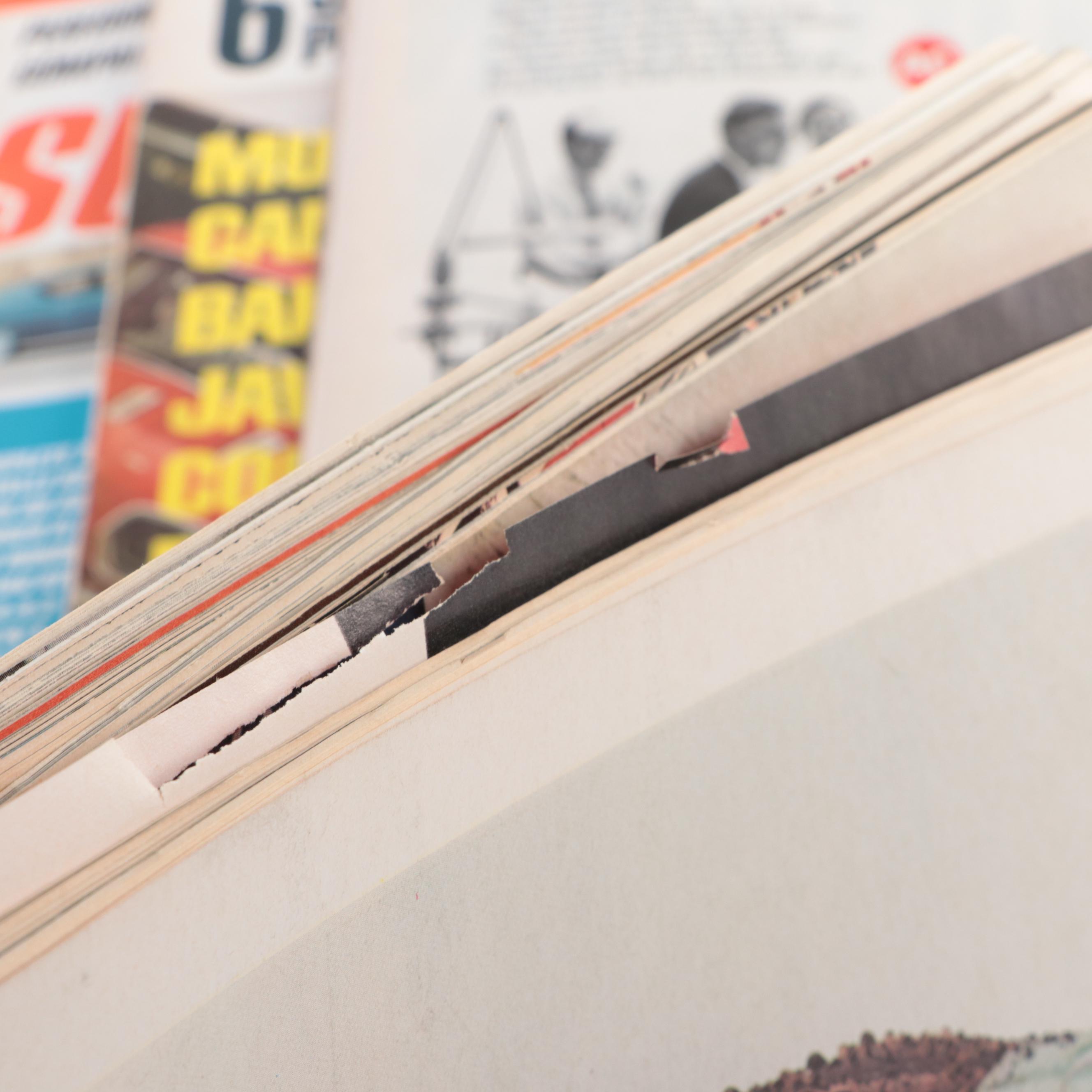 30+ Motor Trend Magazines, 1960s