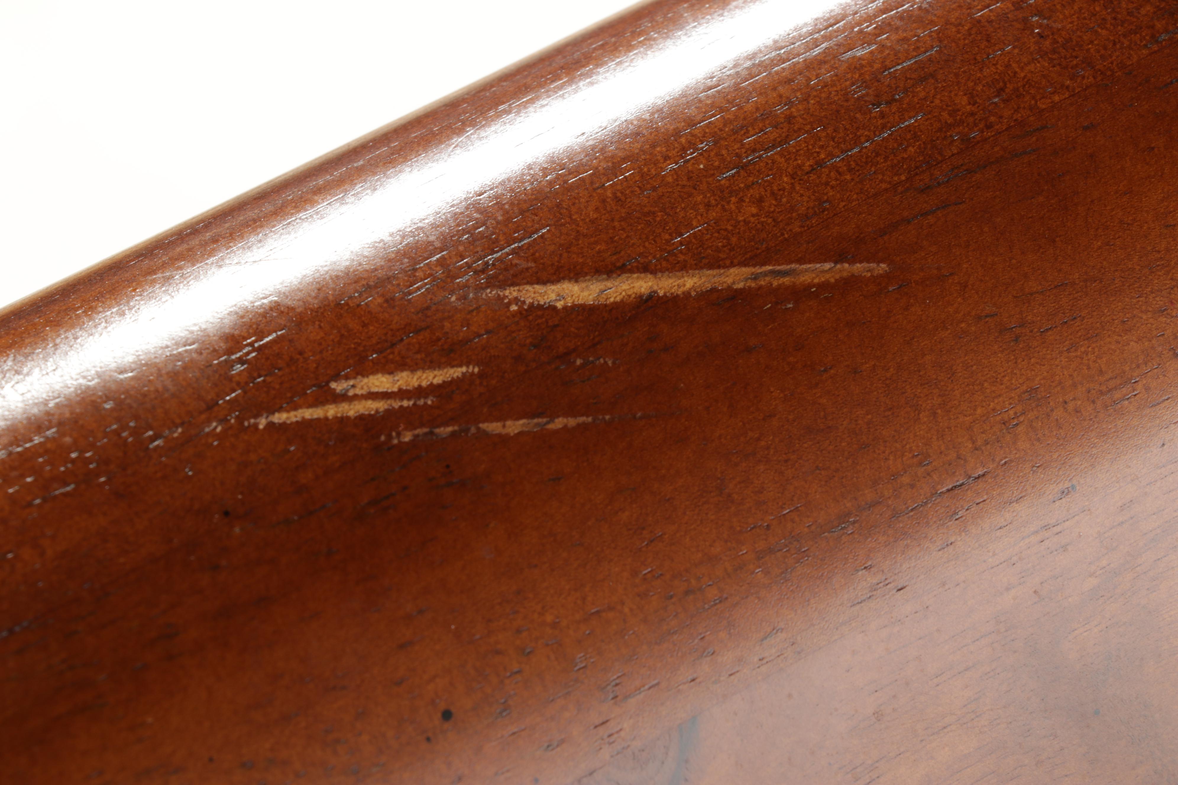 Contemporary Cherry Finish Queen Size Sleigh Bed