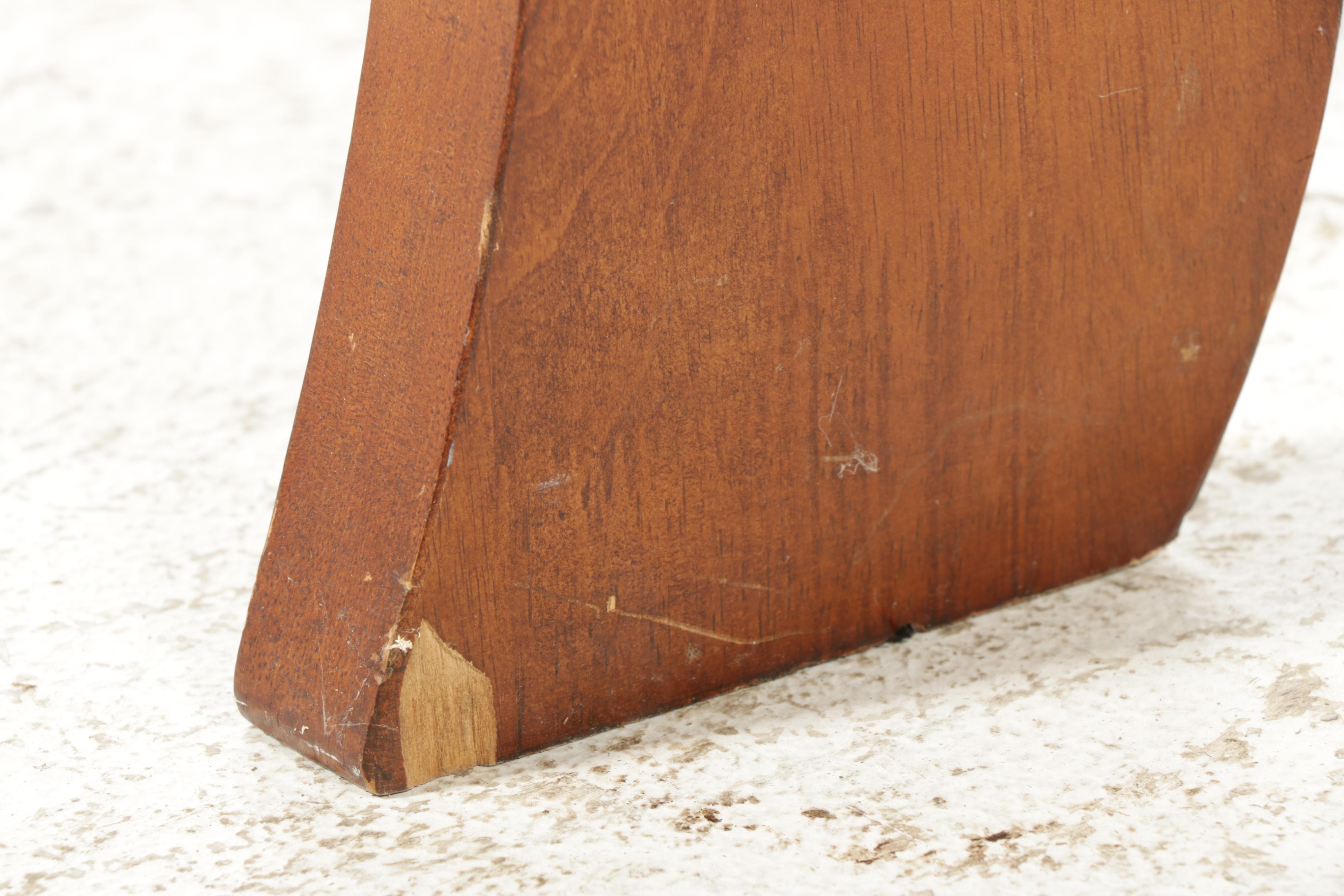 Contemporary Cherry Finish Queen Size Sleigh Bed